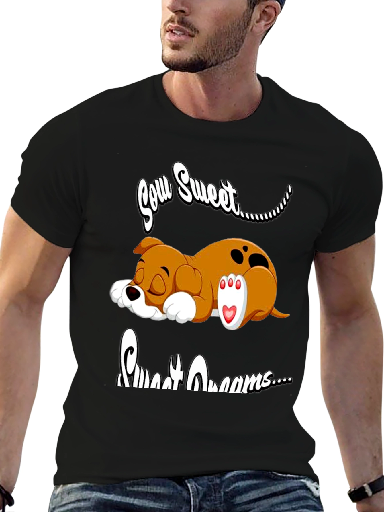 Sweet Dreams Dog Graphic Tee
