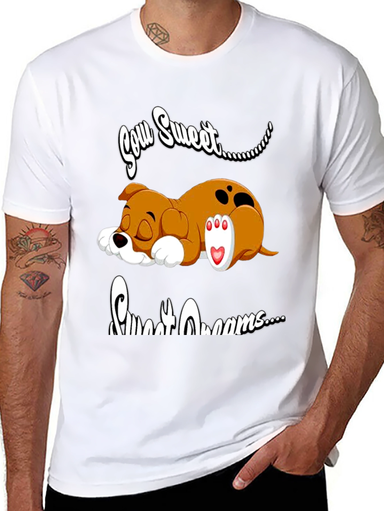 Sweet Dreams Dog Graphic Tee