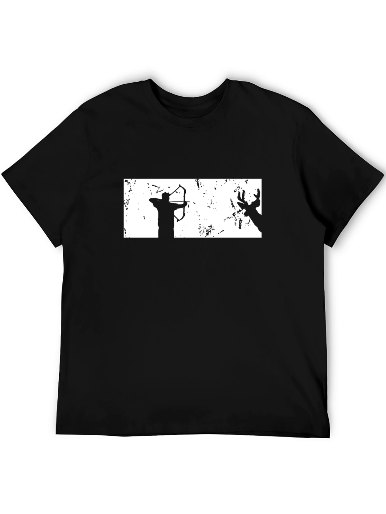 Archer & Deer Graphic T-Shirt - Black