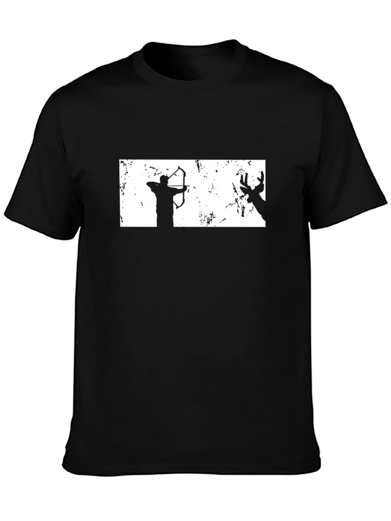 Archer & Deer Graphic T-Shirt - Black