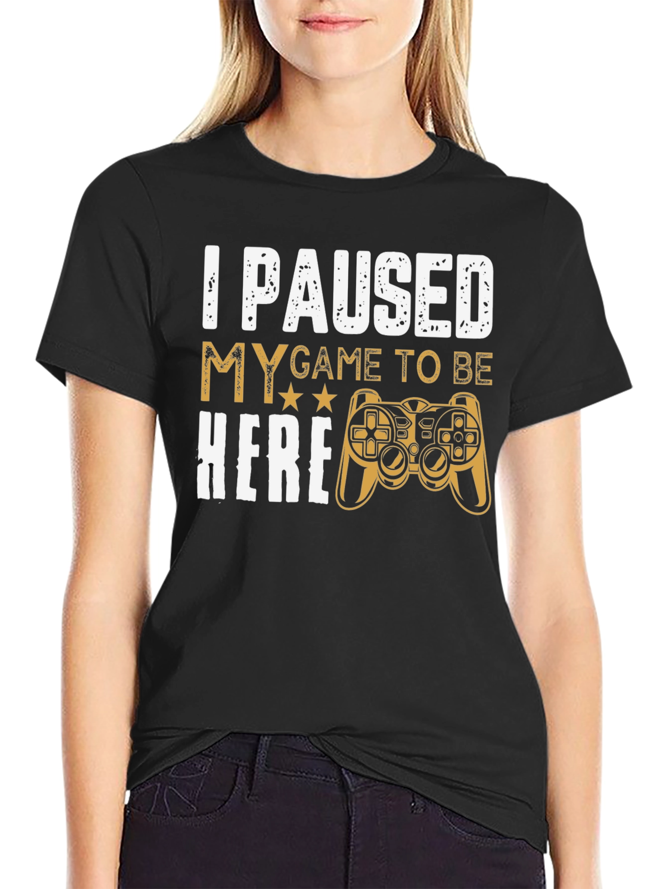 Gamers Tee: I Paused My Game to Be Here