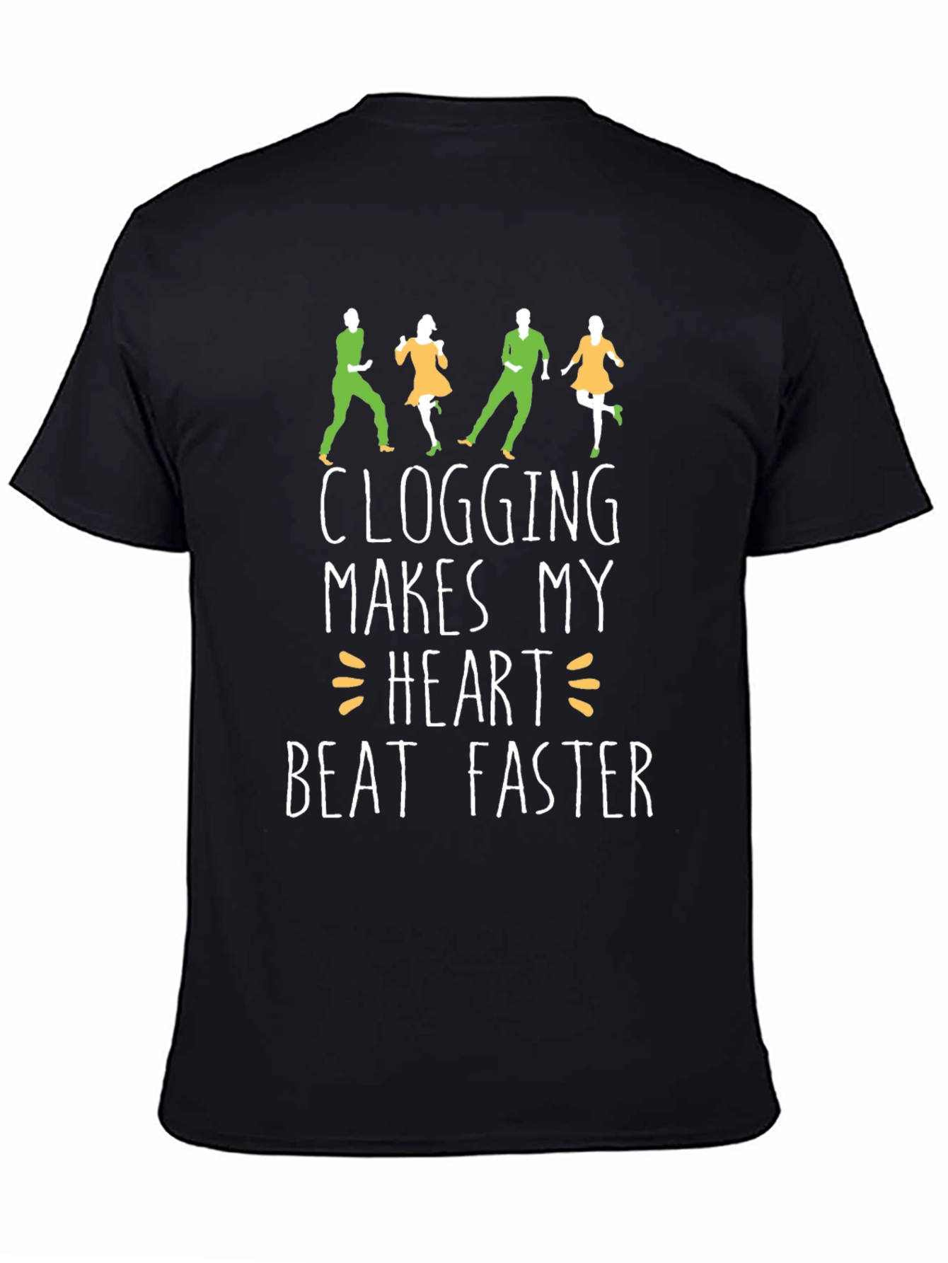 Clogging Heartbeat T-Shirt - Dance Lover Tee