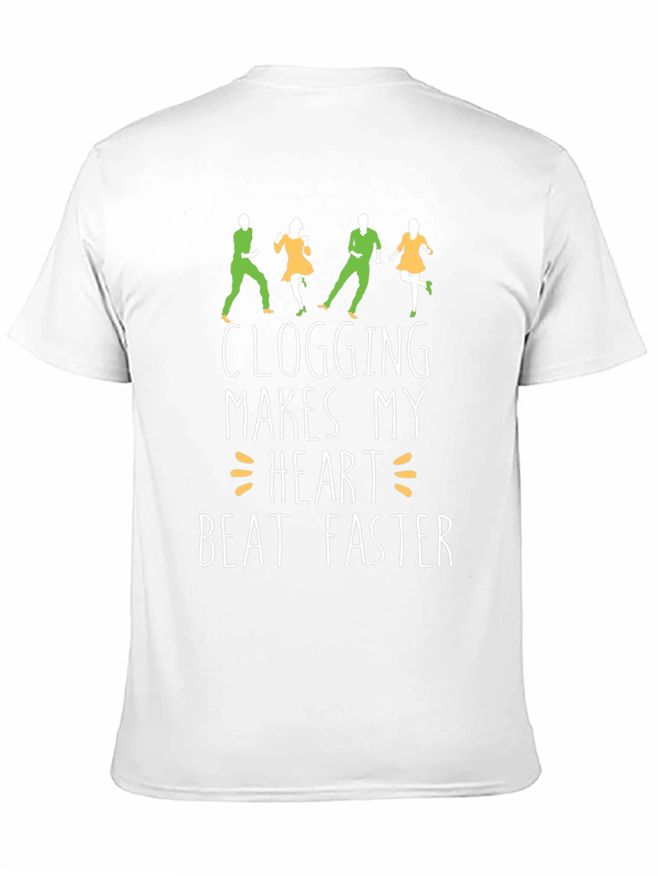 Clogging Heartbeat T-Shirt - Dance Lover Tee