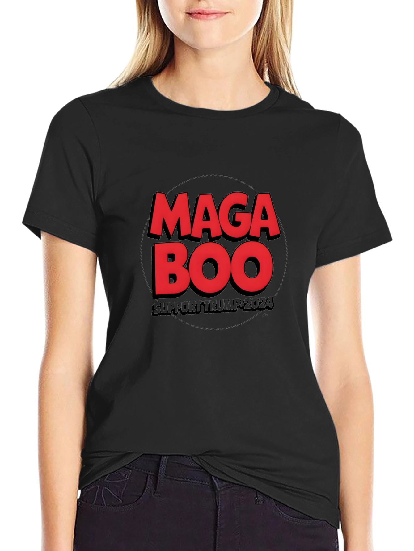 MAGA BOO Support Trump 2024 Graphic T-Shirt