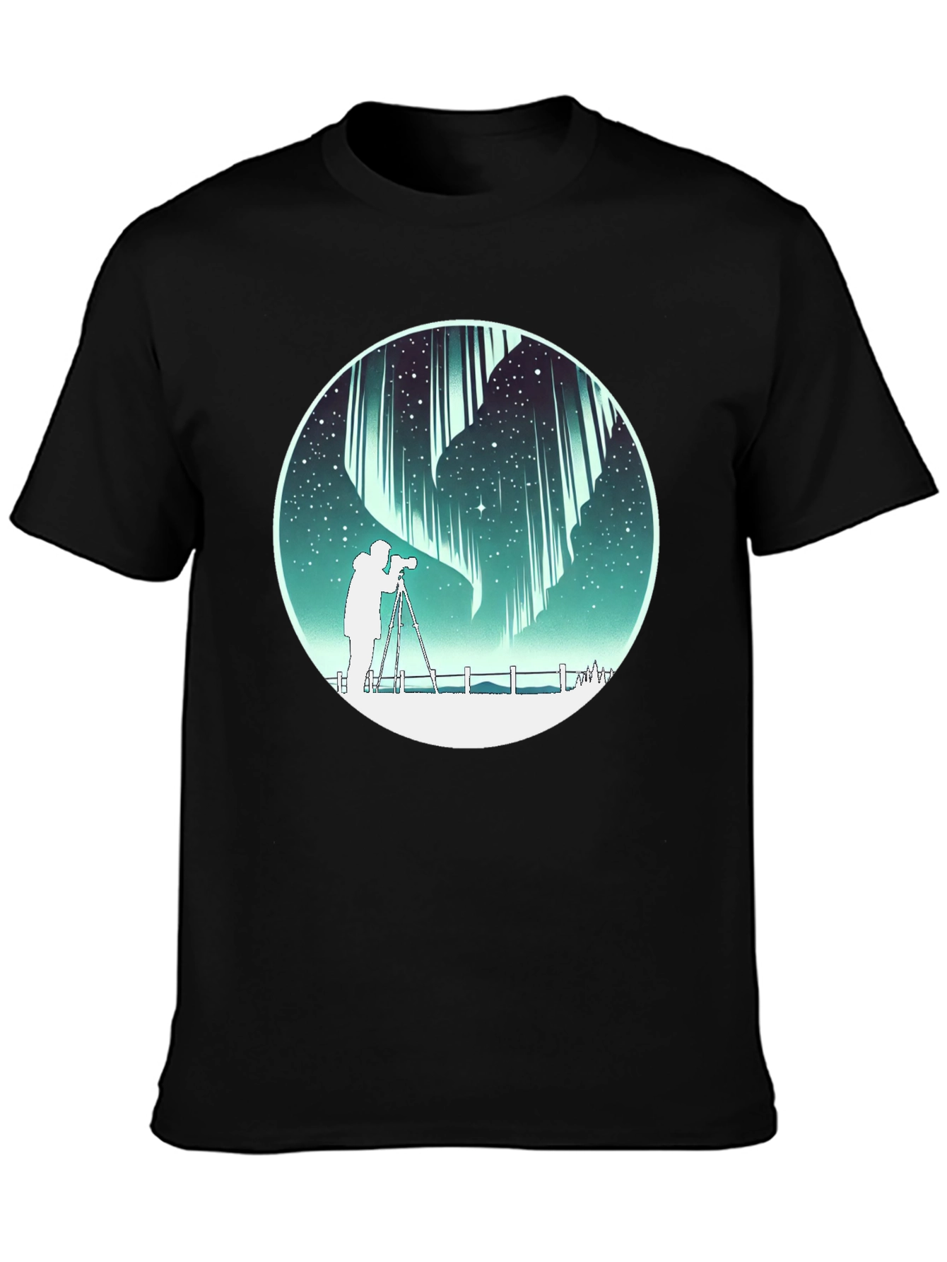 Aurora Borealis Photographer T-Shirt