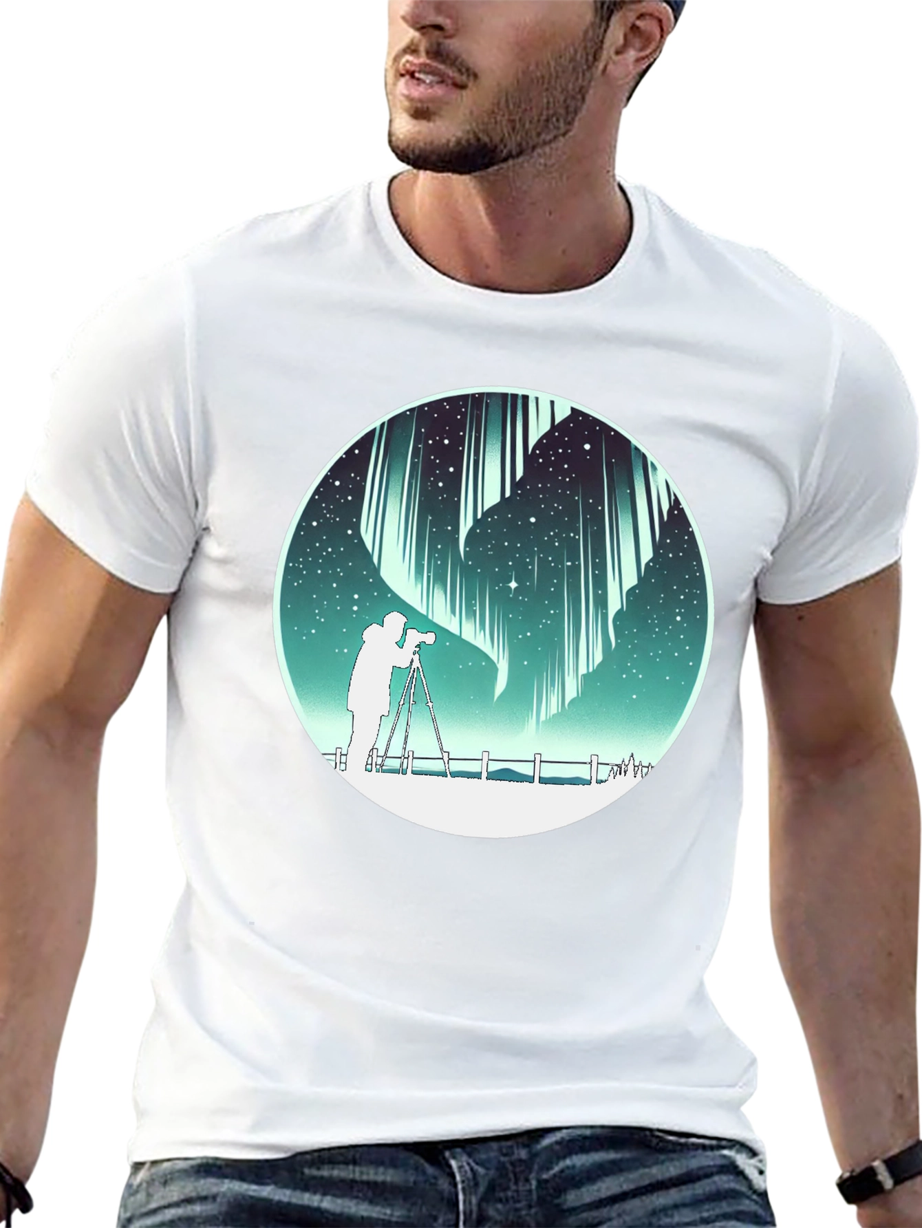 Aurora Borealis Photographer T-Shirt