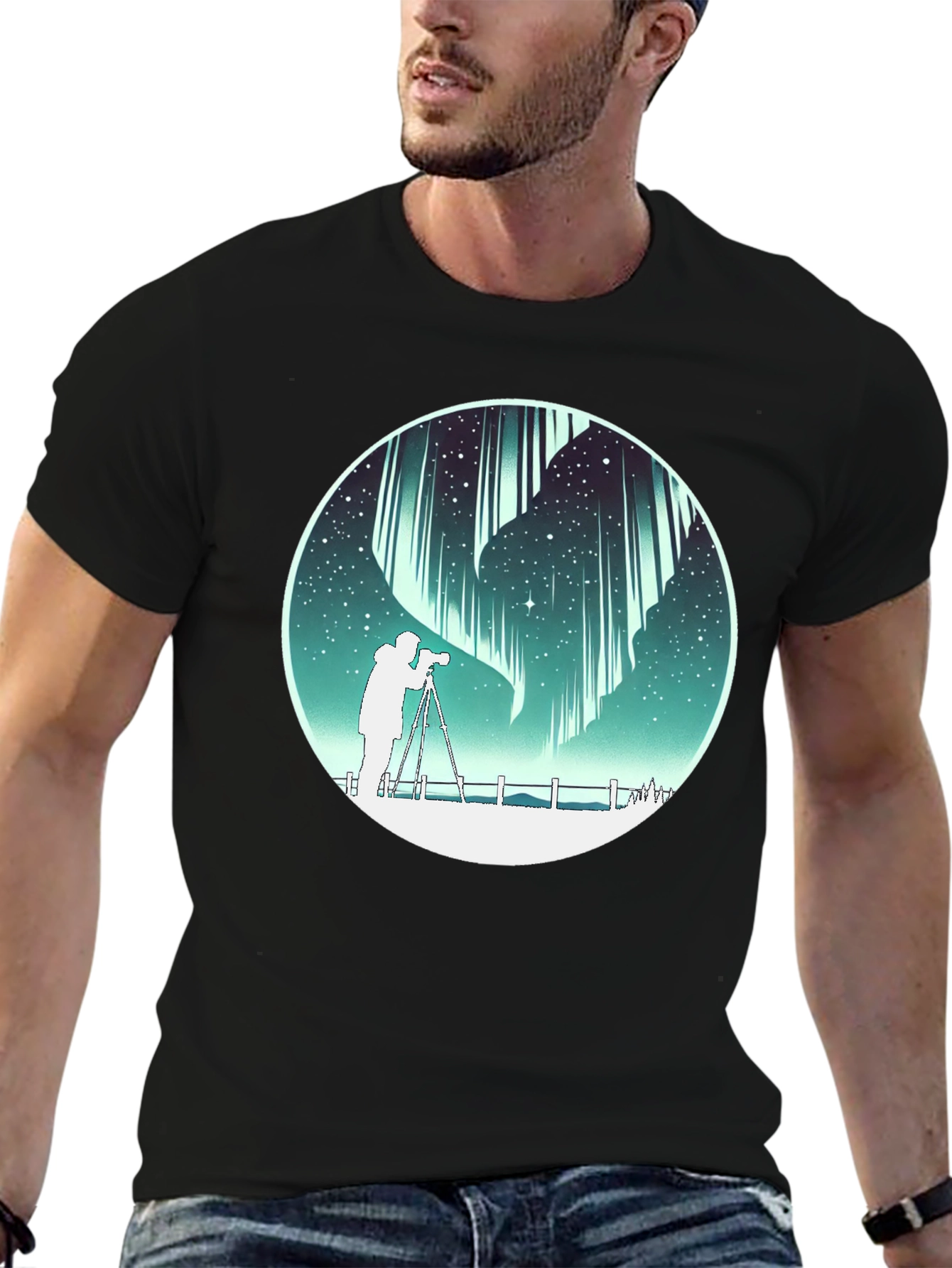 Aurora Borealis Photographer T-Shirt