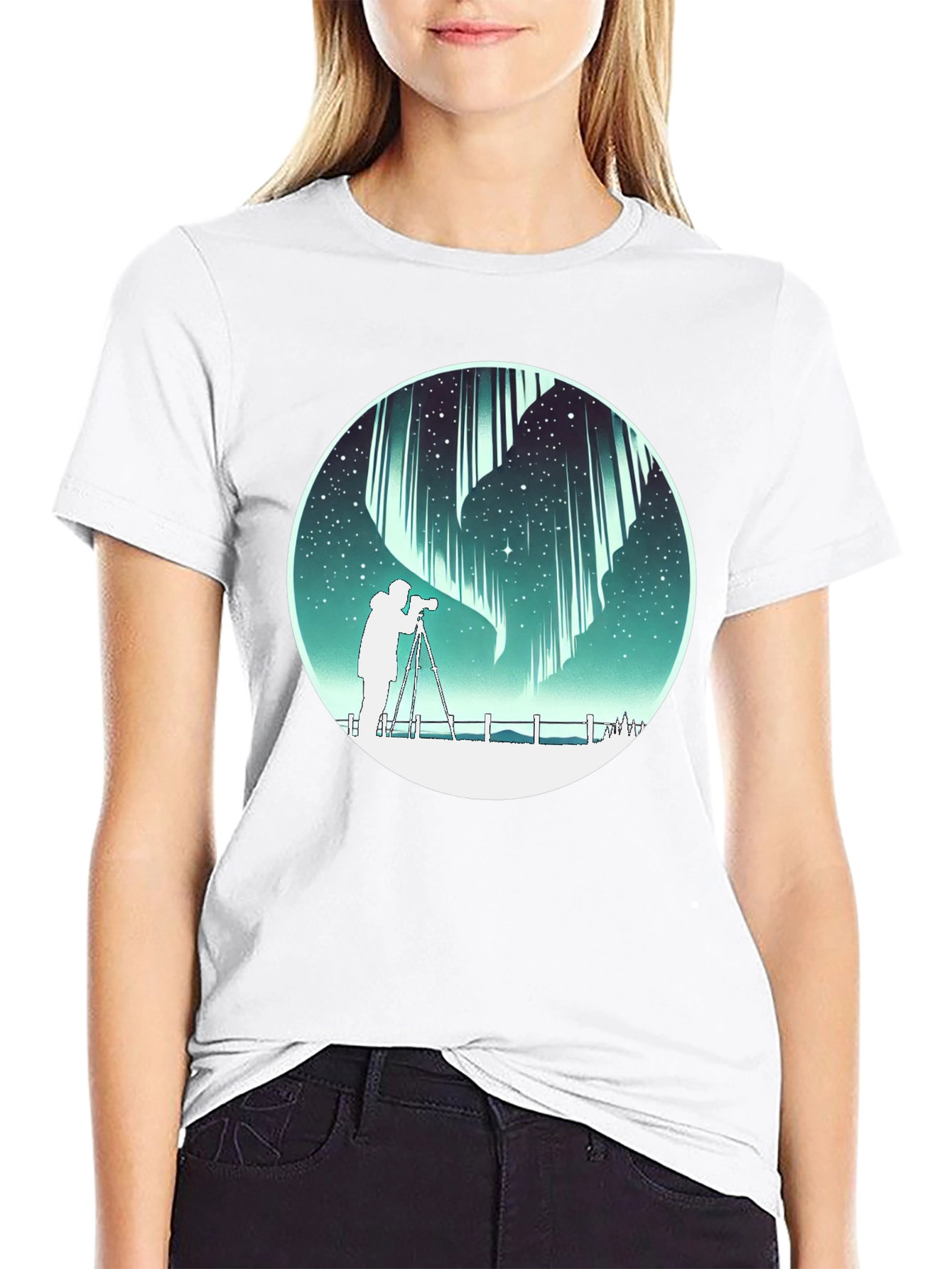 Aurora Borealis Photographer T-Shirt