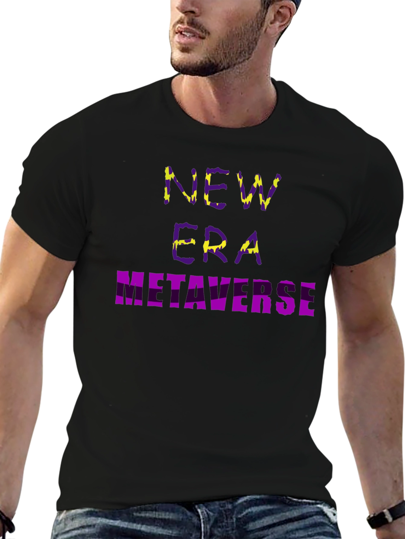 New Era Metaverse T-Shirt - Unique Graphic Design