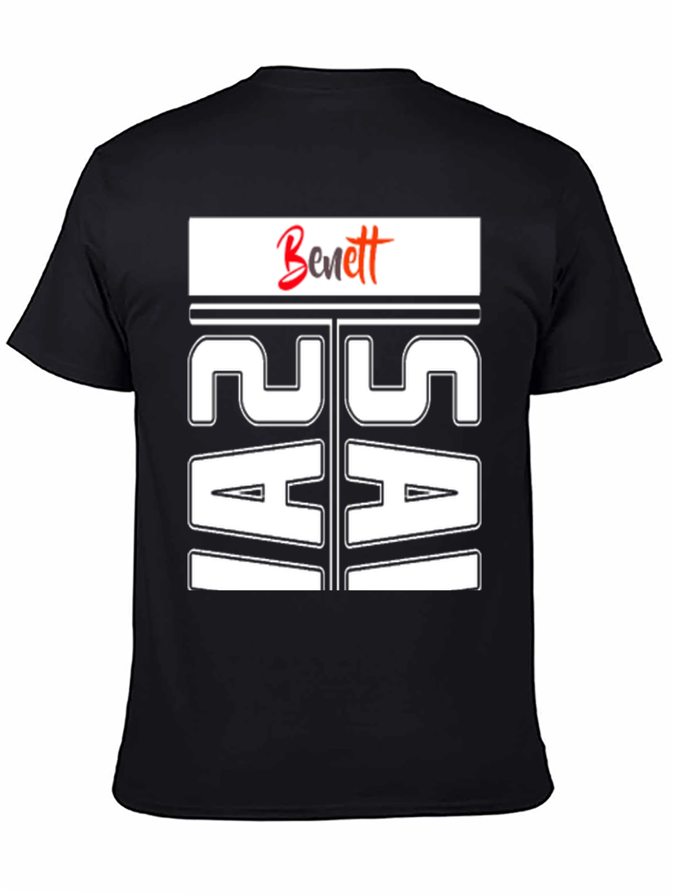 Bennett T-Shirt Black Graphic Tee