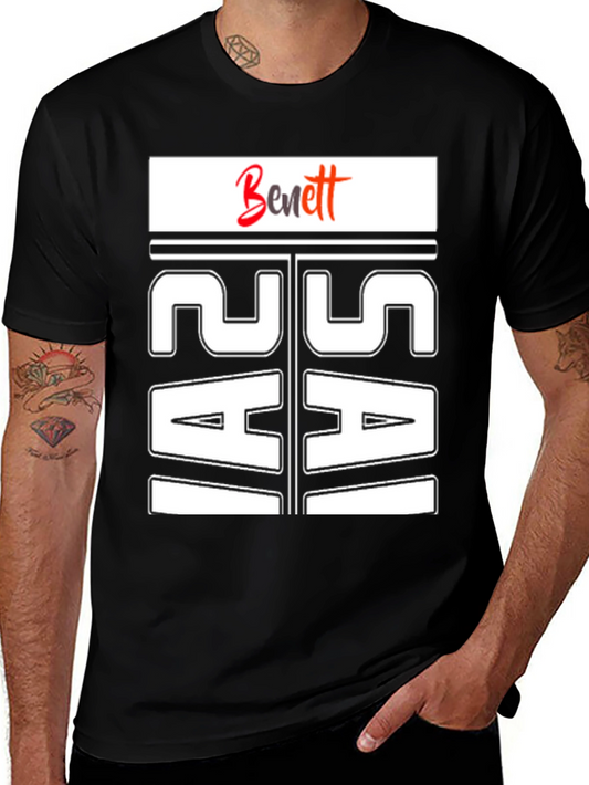 Bennett T-Shirt Black Graphic Tee