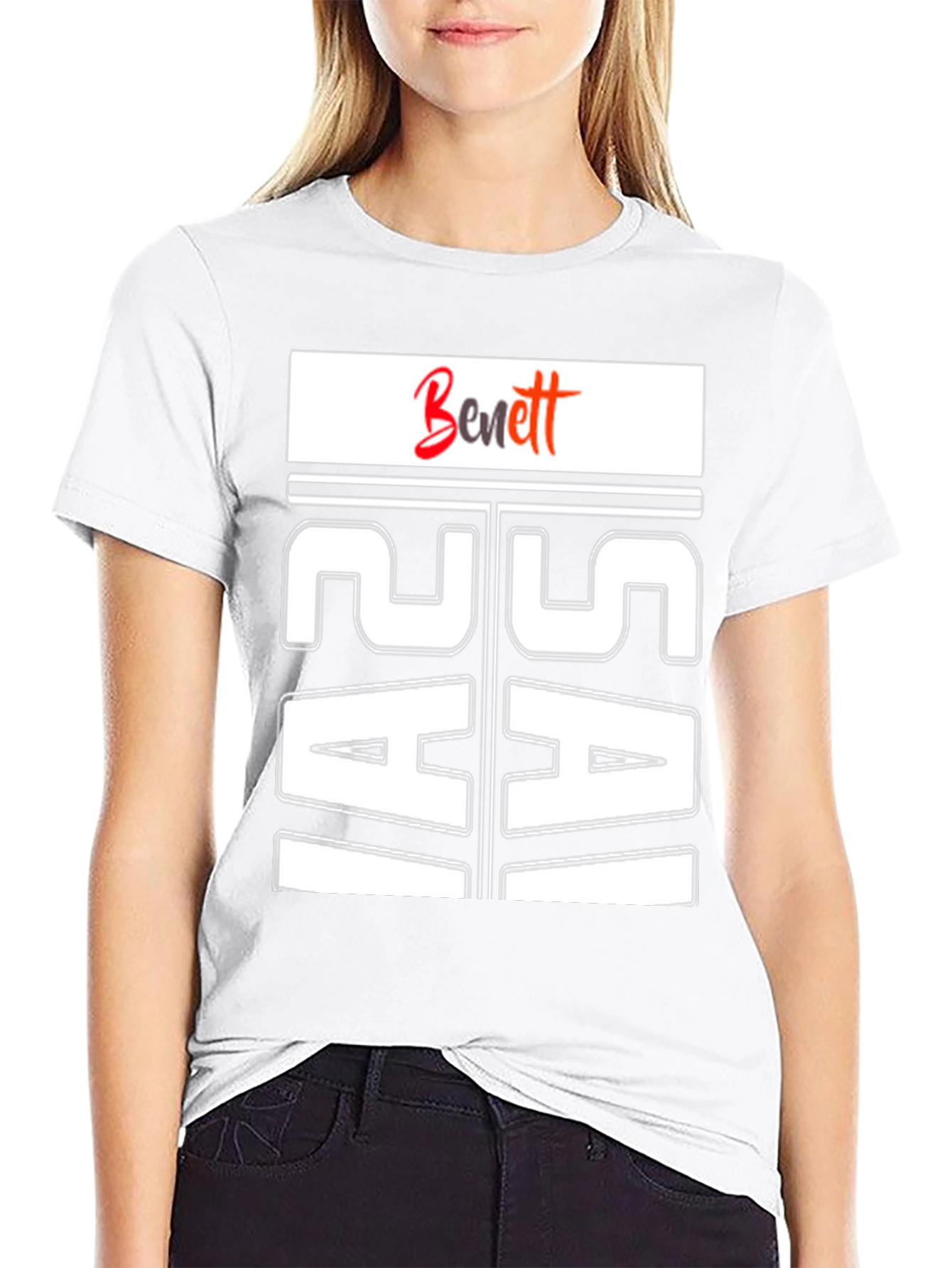 Bennett T-Shirt Black Graphic Tee