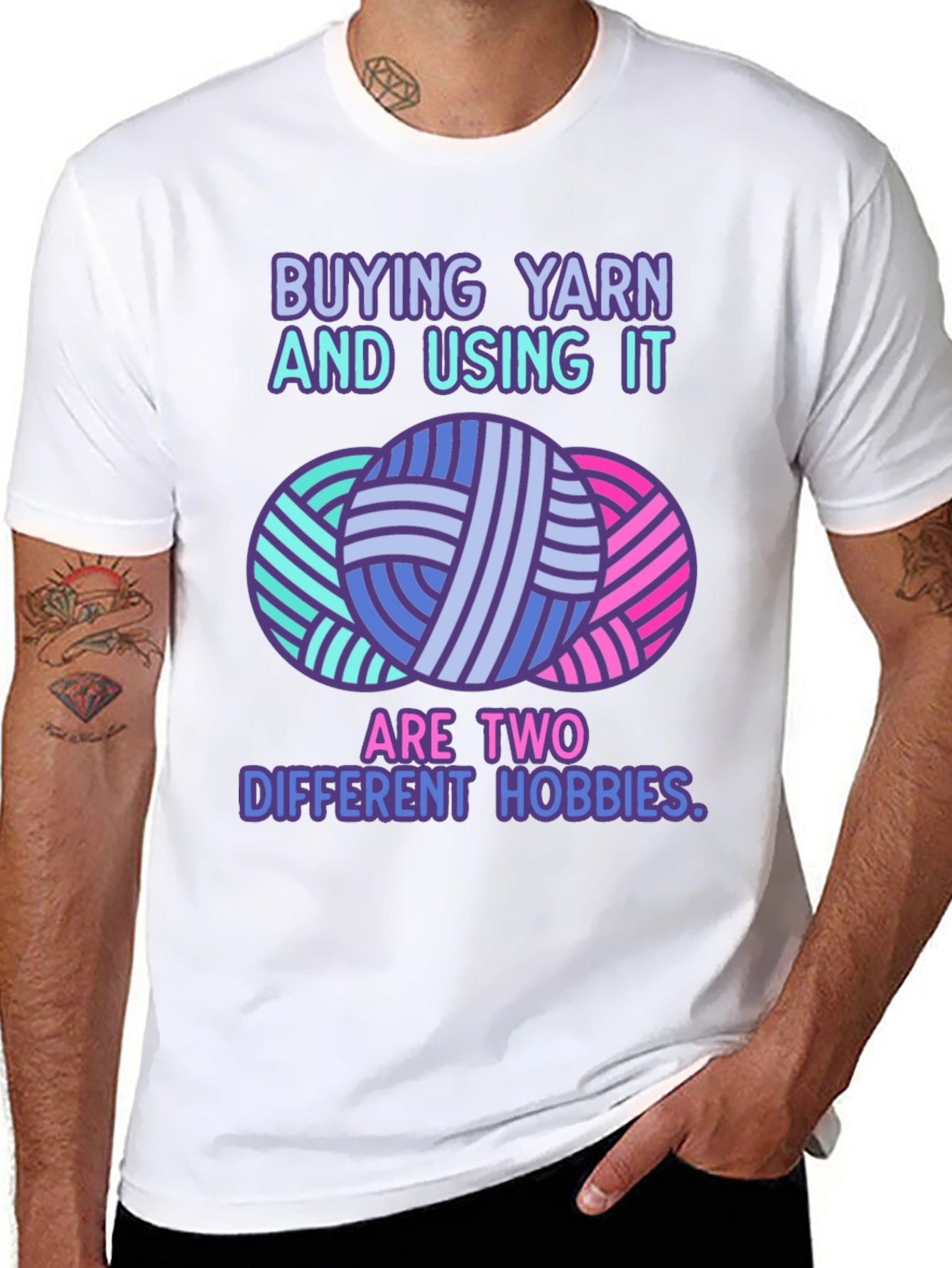 Funny Yarn Hobbies T-Shirt