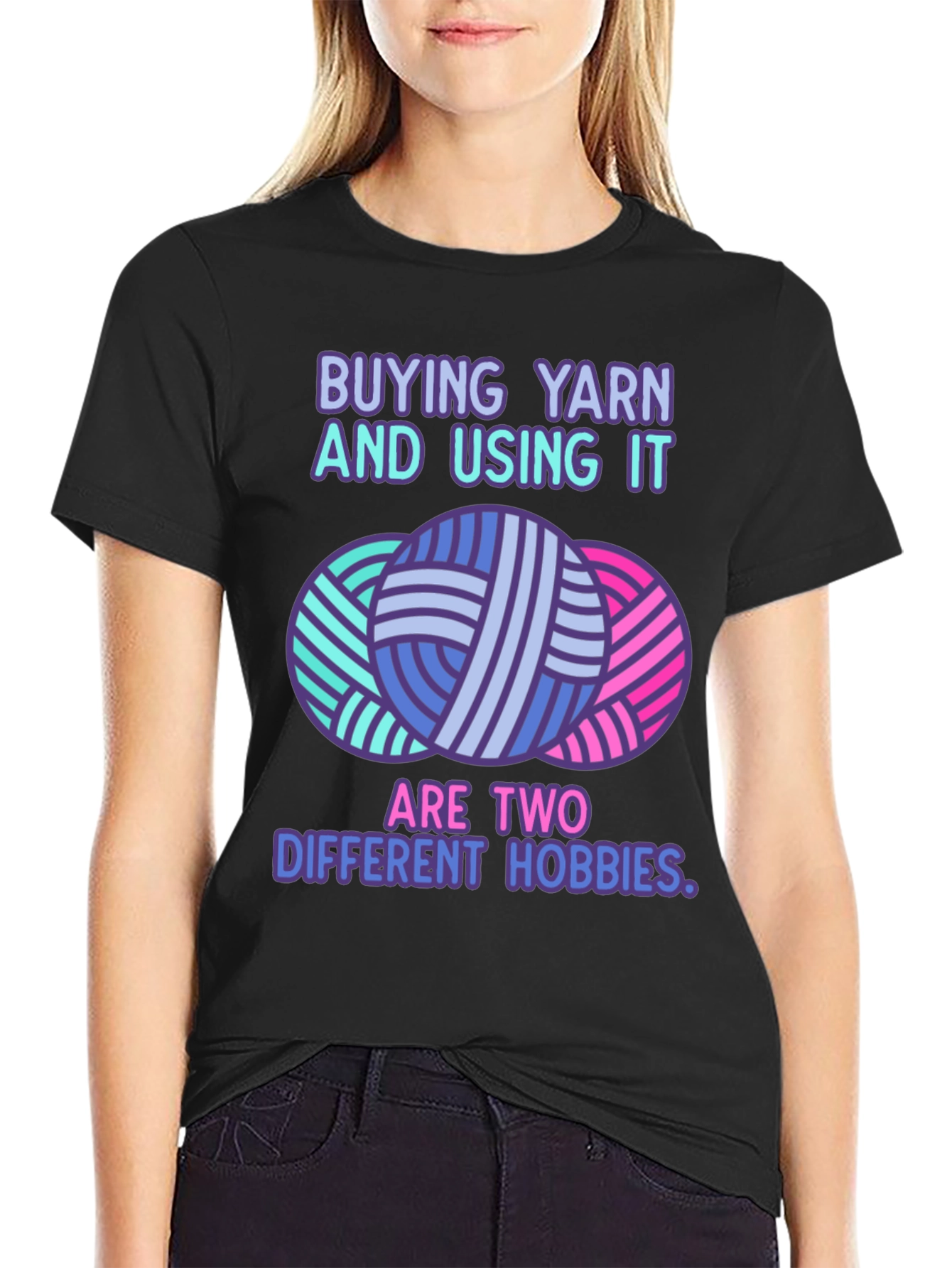 Funny Yarn Hobbies T-Shirt