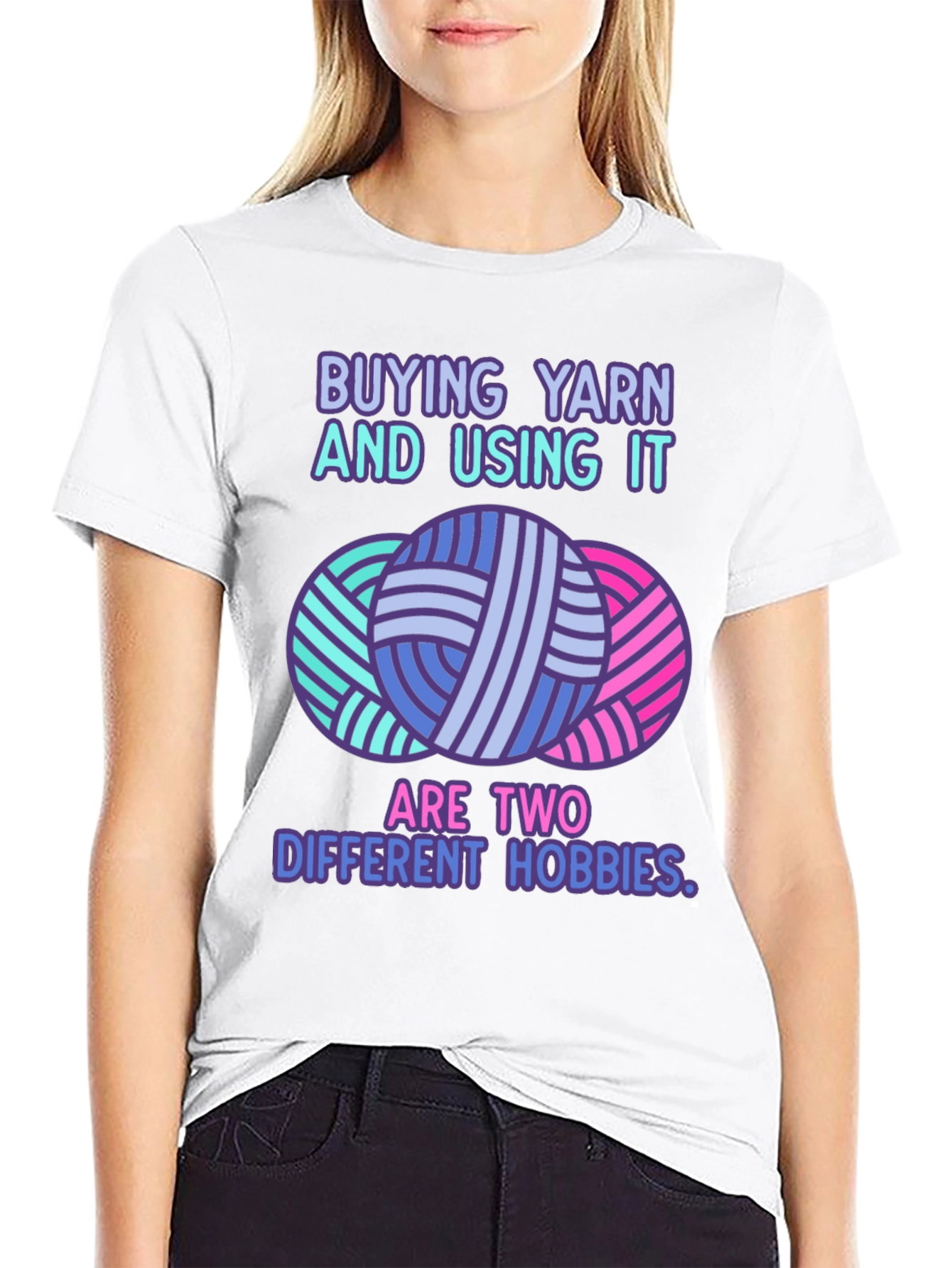 Funny Yarn Hobbies T-Shirt