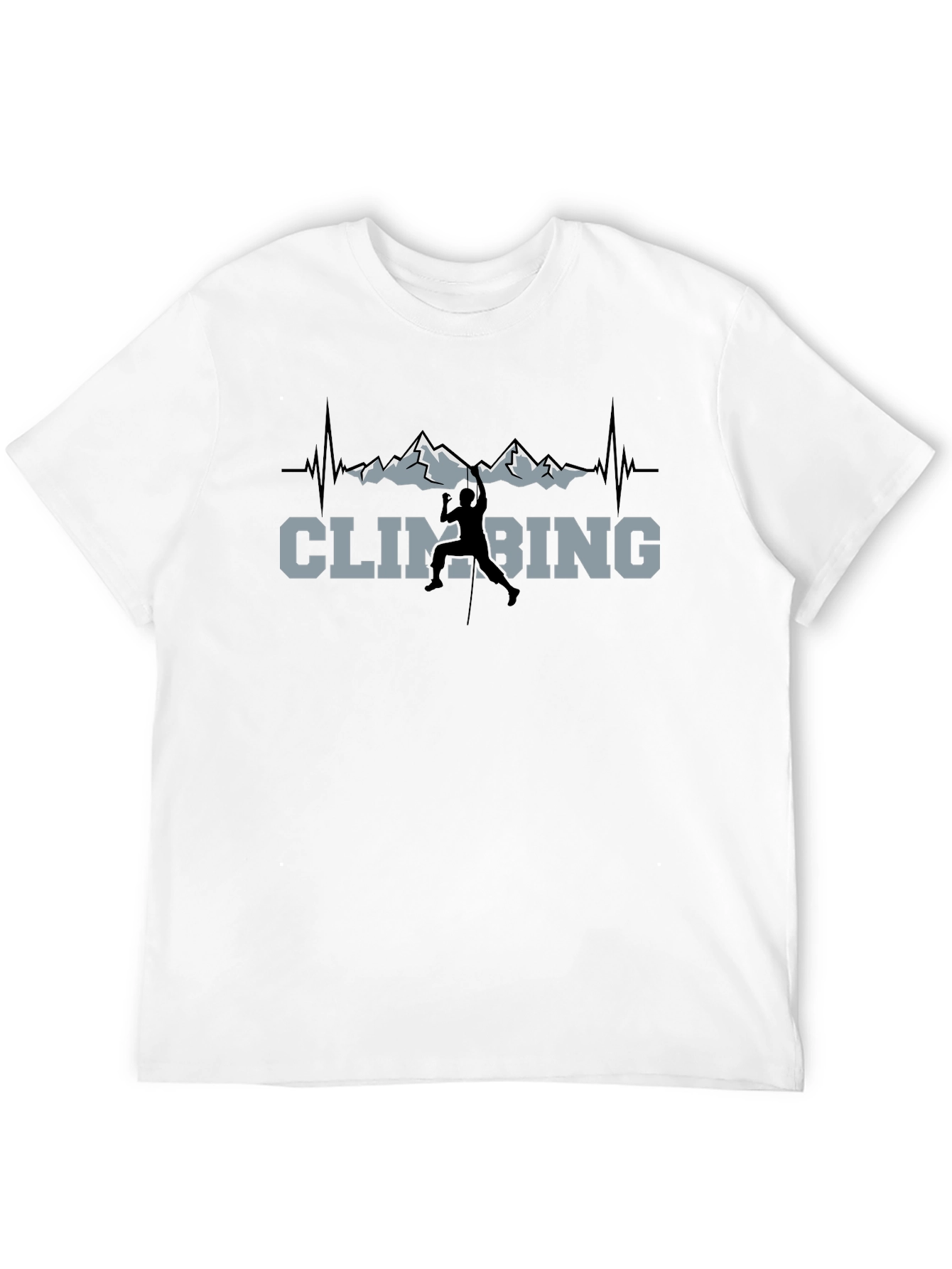 Climbing Heartbeat T-Shirt | Mountain Lover Tee