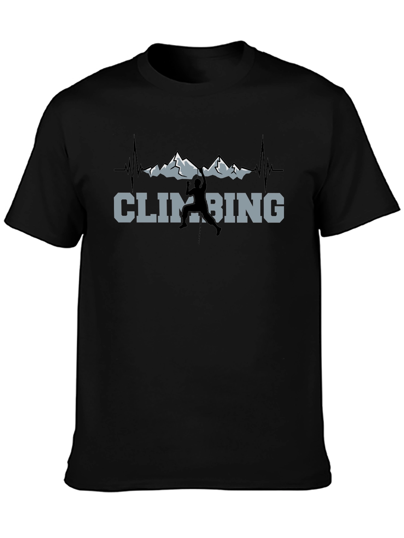 Climbing Heartbeat T-Shirt | Mountain Lover Tee