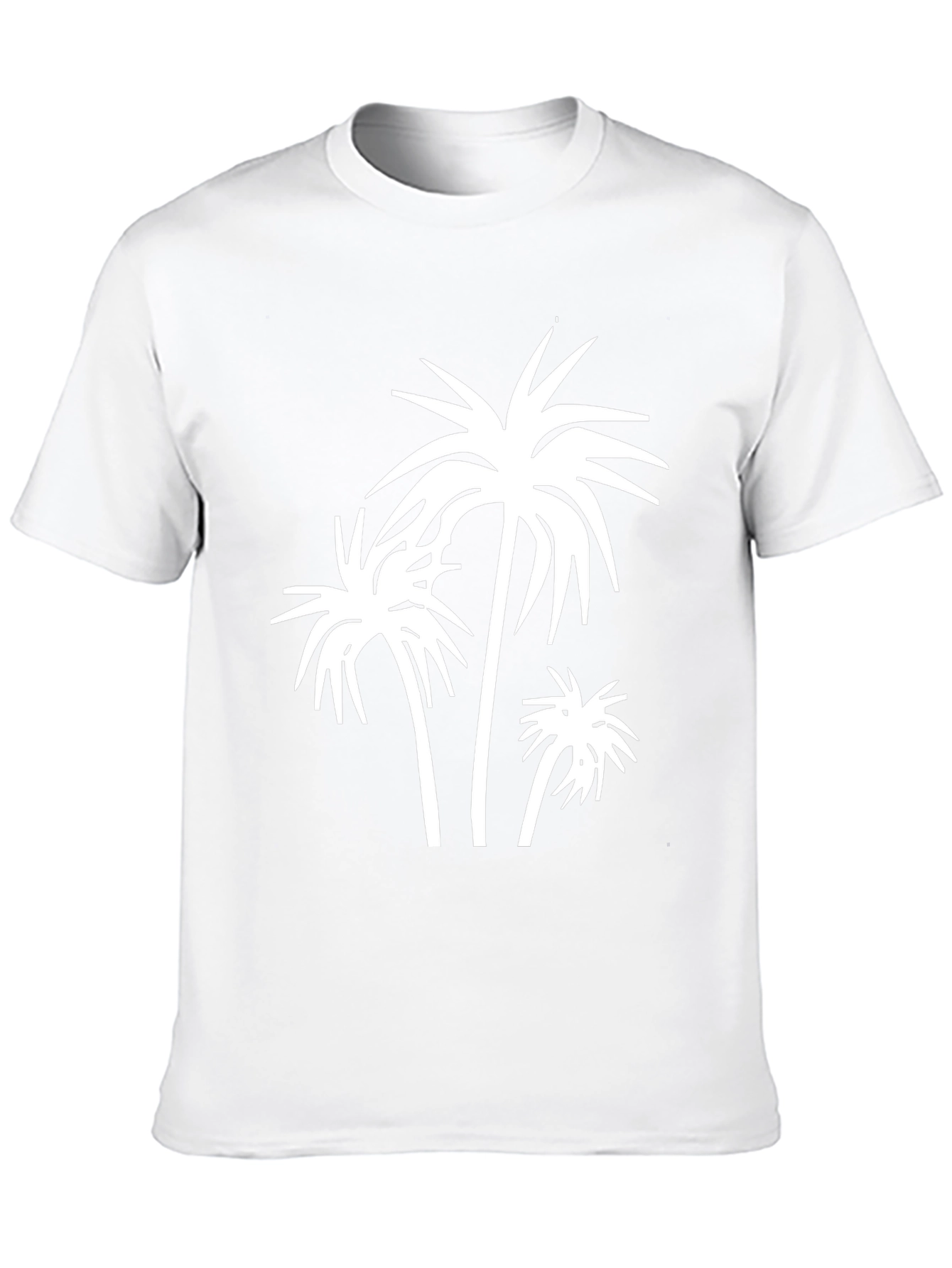 Palm Tree Graphic Black T-Shirt
