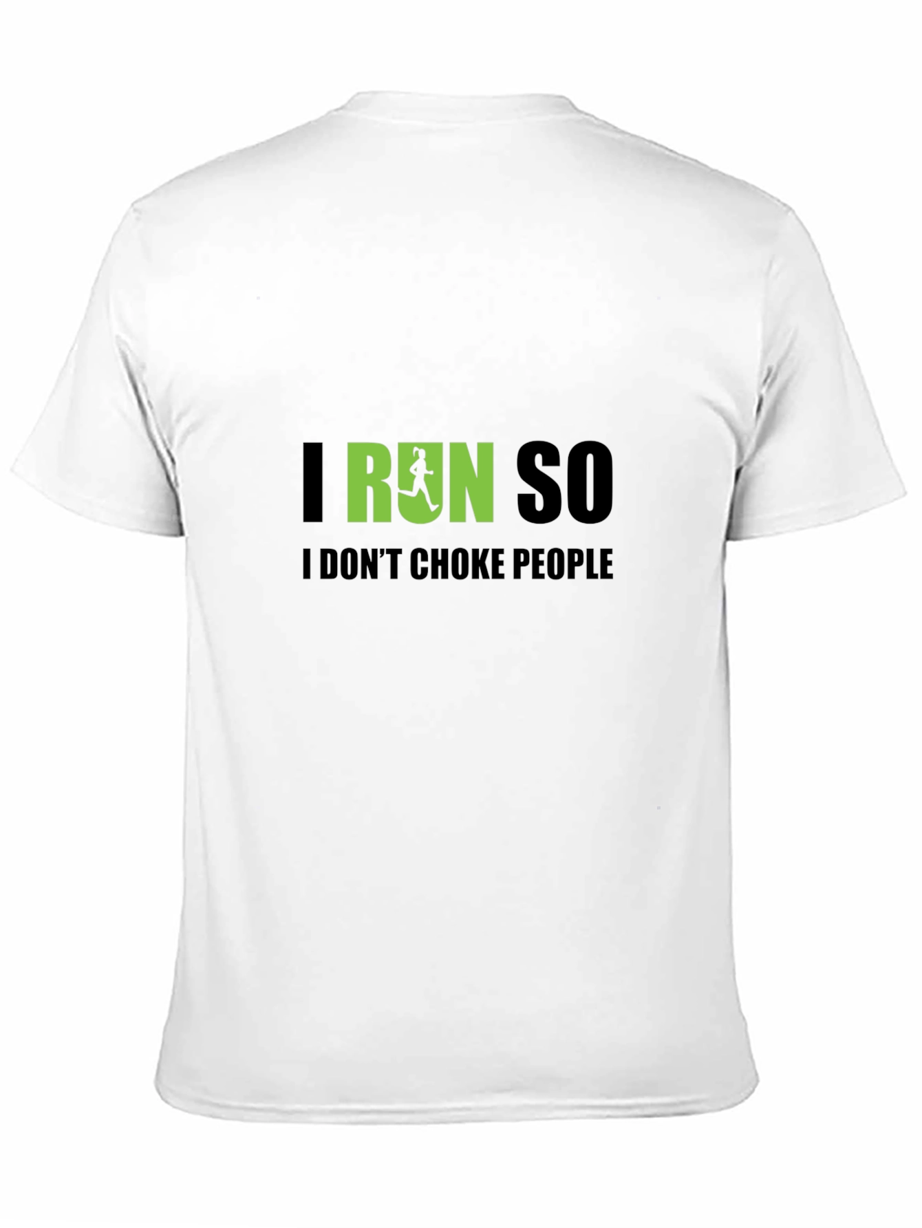 I Run So I Dont Choke People Graphic T-Shirt