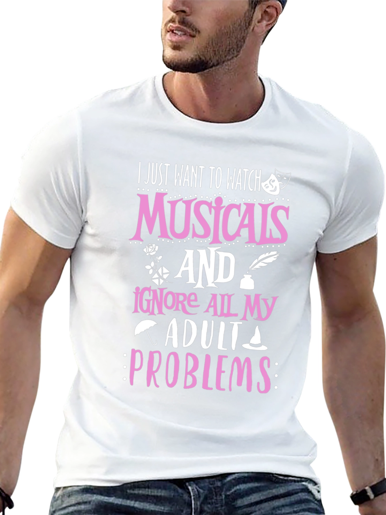 Musicals T-Shirt: Ignore Adult Problems
