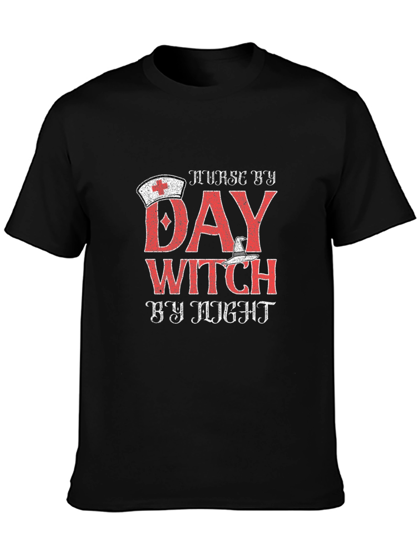 Nurse by Day Witch by Night T-Shirt