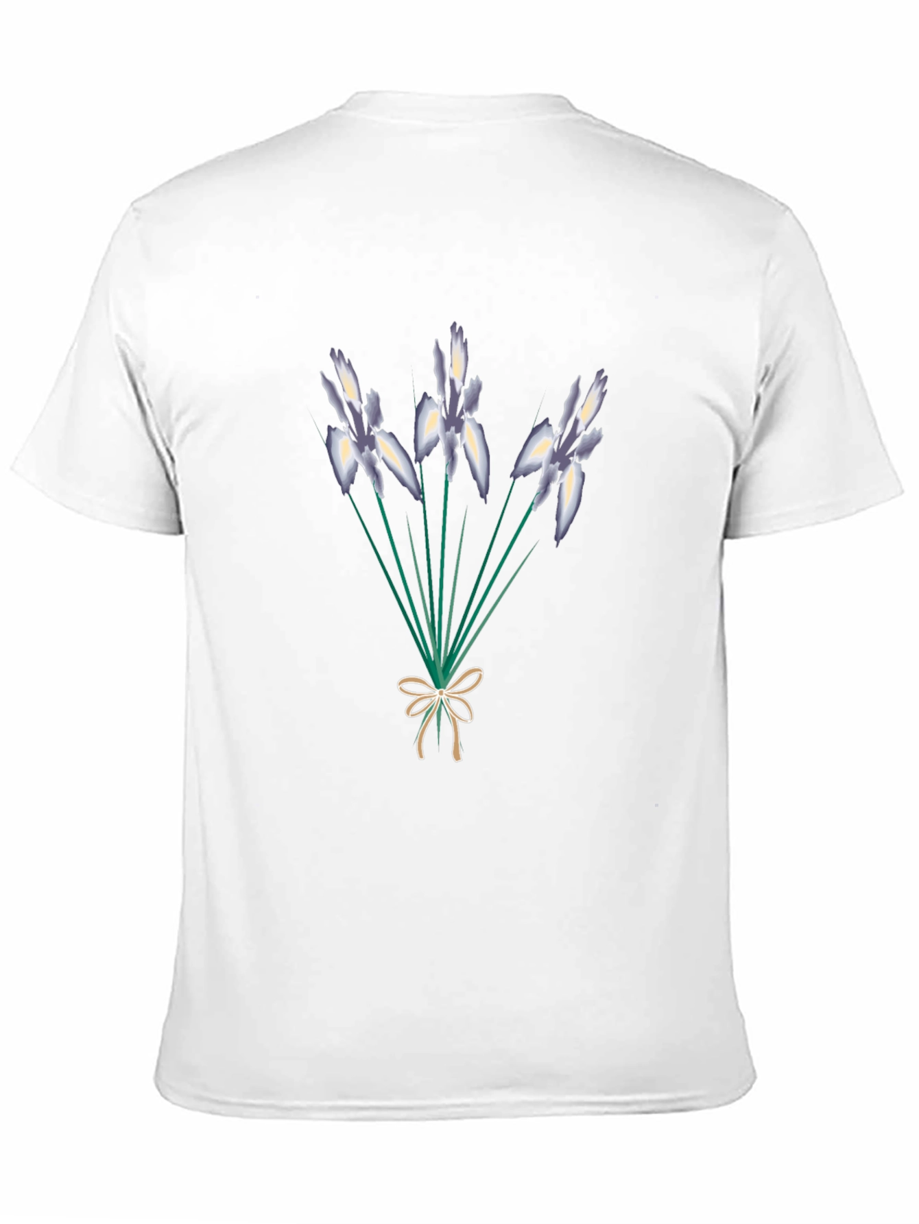 Floral Bouquet Graphic Tee - Stylish Black T-Shirt