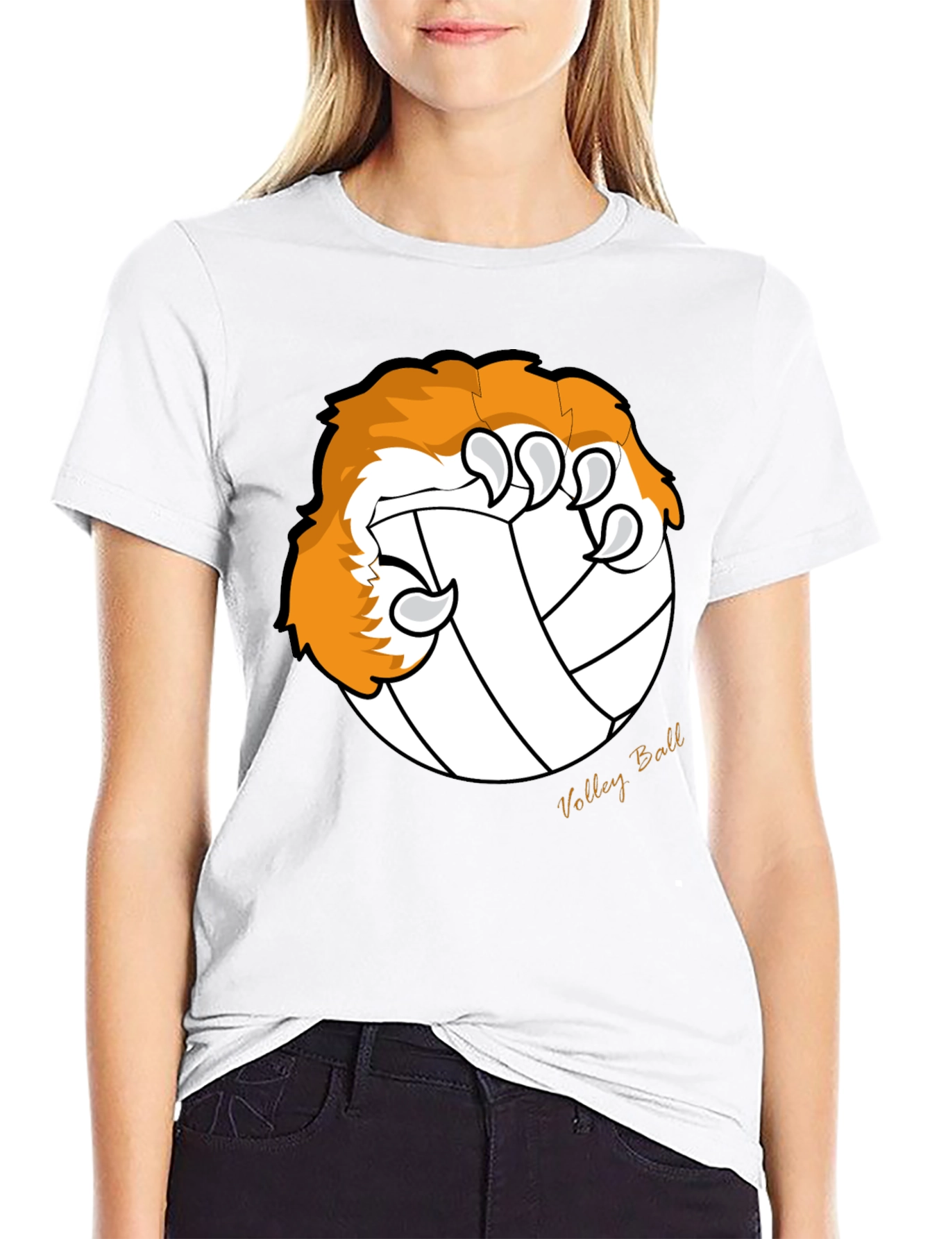 Volleyball Claw T-Shirt - Graphic Tee