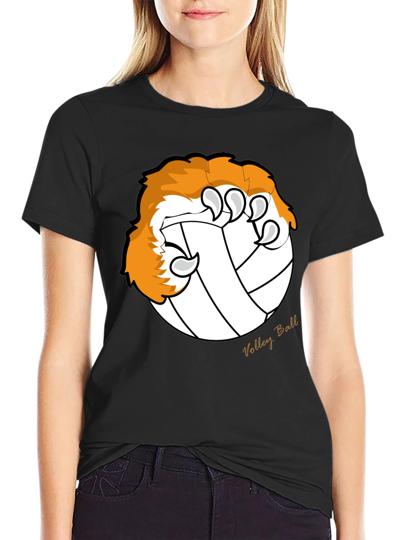 Volleyball Claw T-Shirt - Graphic Tee