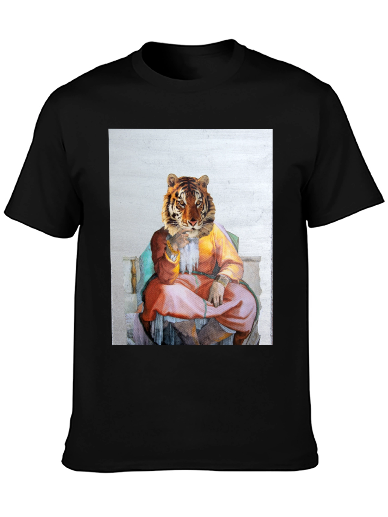 Tiger King T-Shirt - Renaissance Style Art Tee