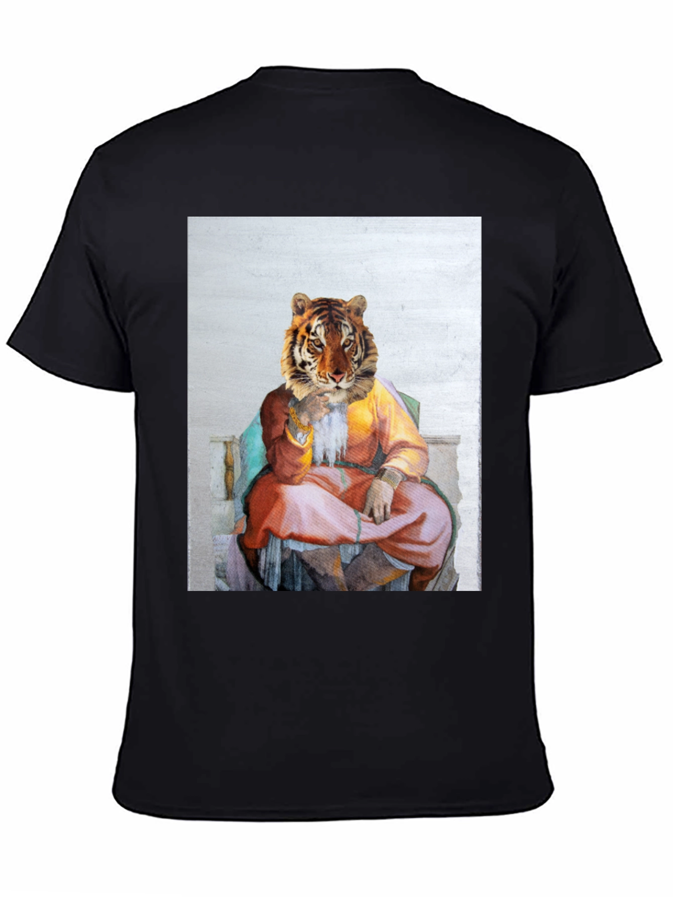 Tiger King T-Shirt - Renaissance Style Art Tee