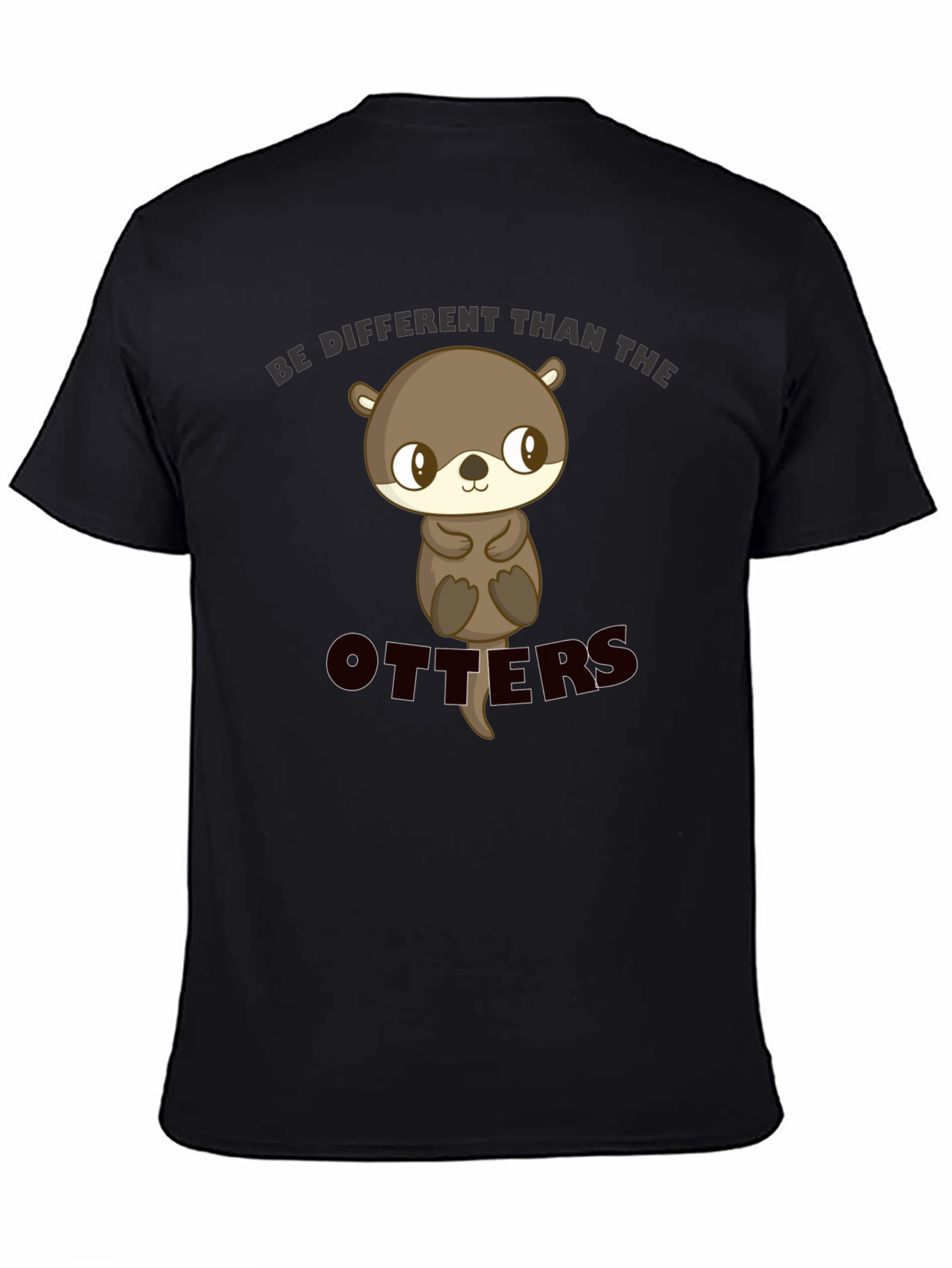 Be Different Otter Graphic T-Shirt