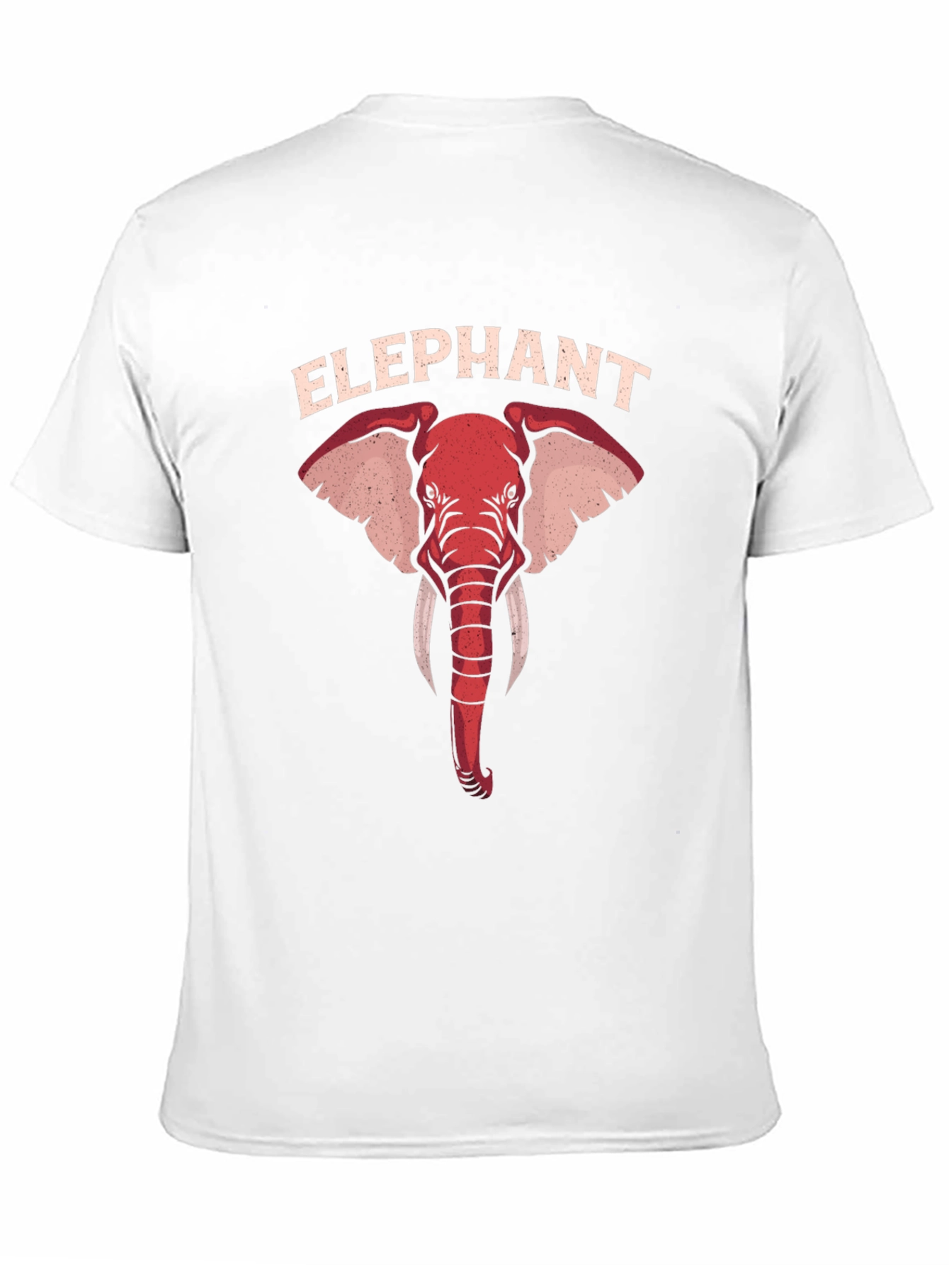 Elephant Graphic Tee - Bold Animal Print T-Shirt