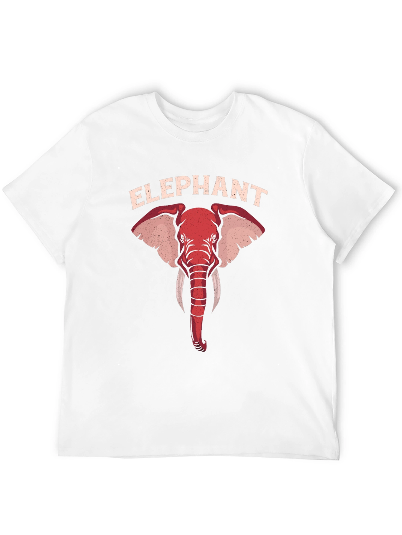 Elephant Graphic Tee - Bold Animal Print T-Shirt