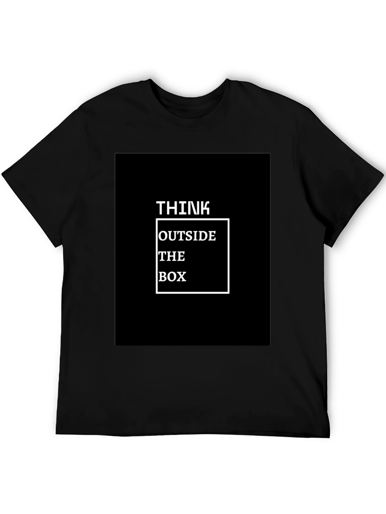 Think Outside The Box Graphic T-Shirt