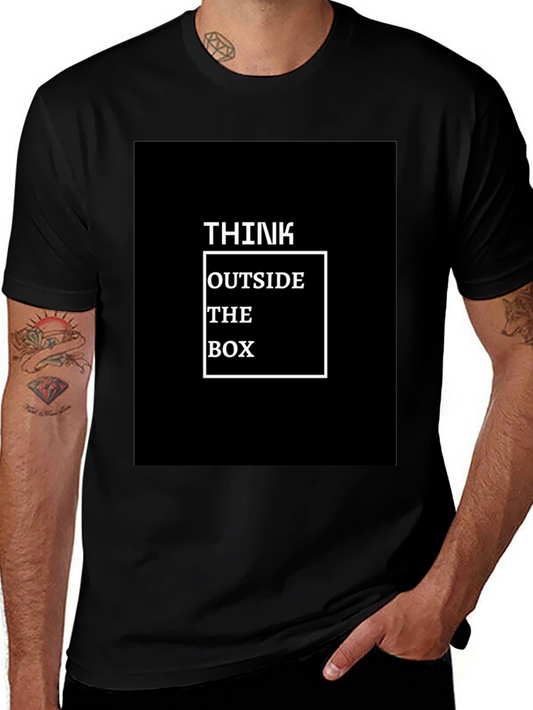 Think Outside The Box Graphic T-Shirt