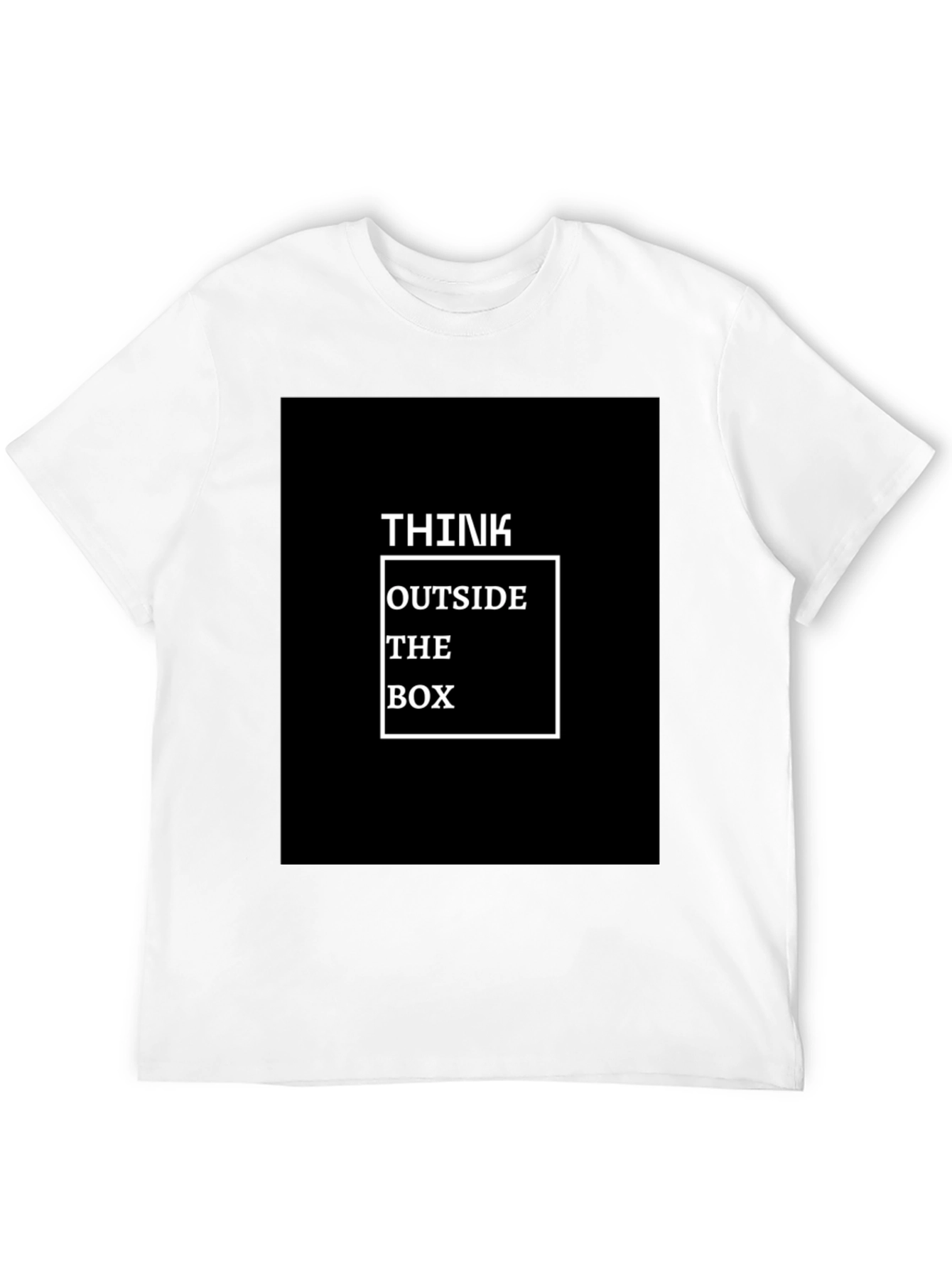 Think Outside The Box Graphic T-Shirt