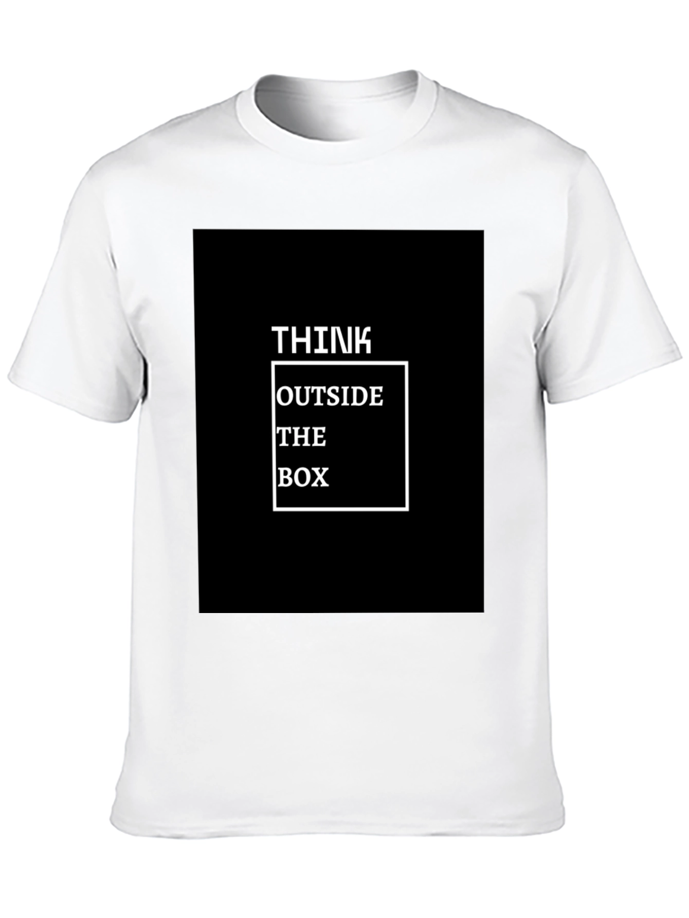Think Outside The Box Graphic T-Shirt