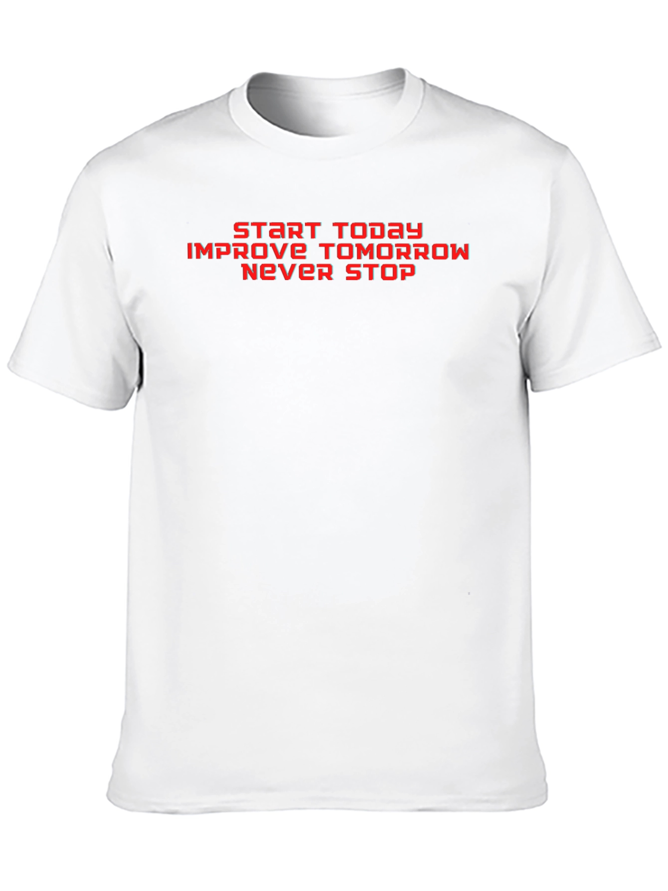 Motivational Black T-Shirt - Start Today