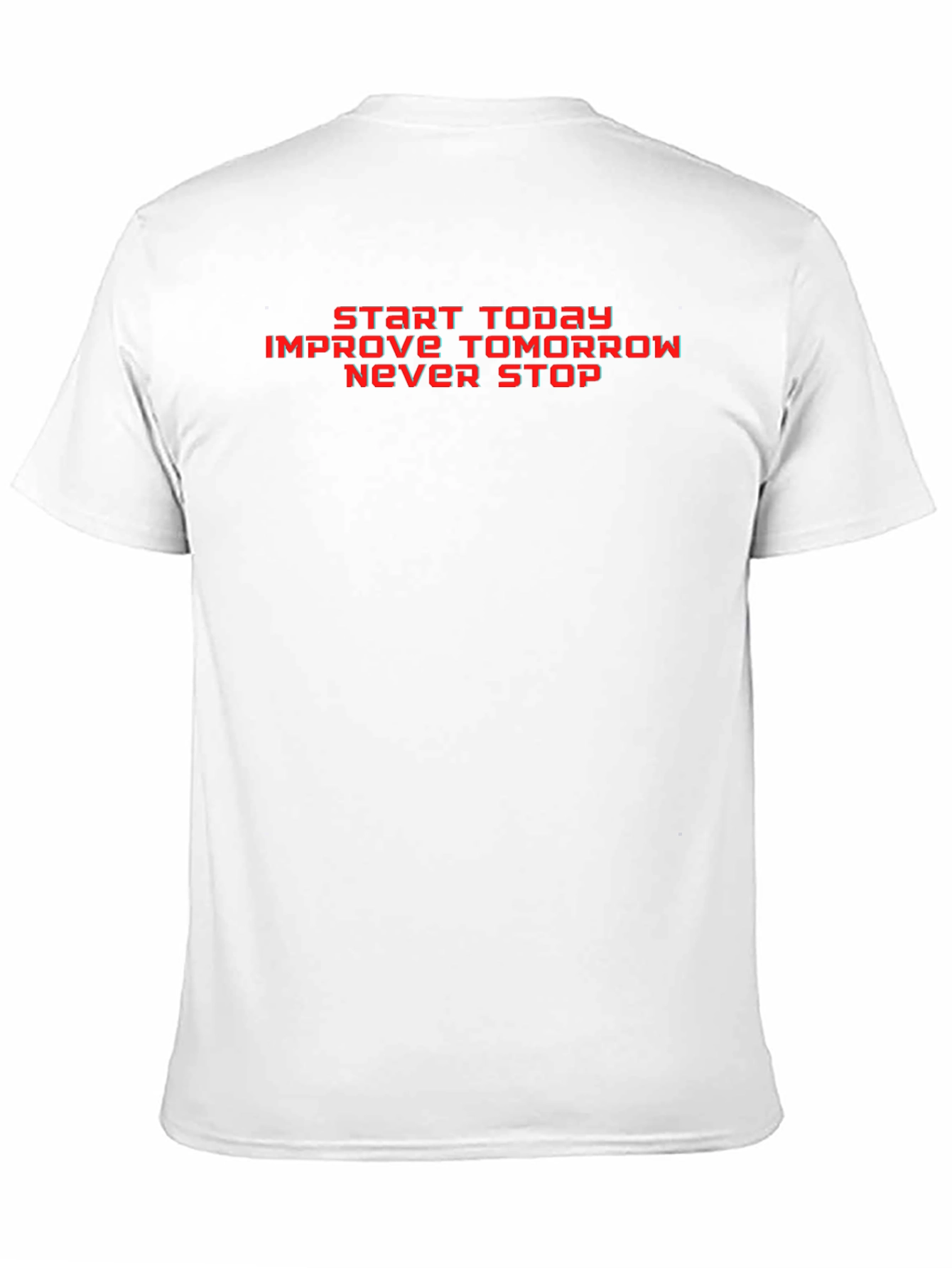 Motivational Black T-Shirt - Start Today
