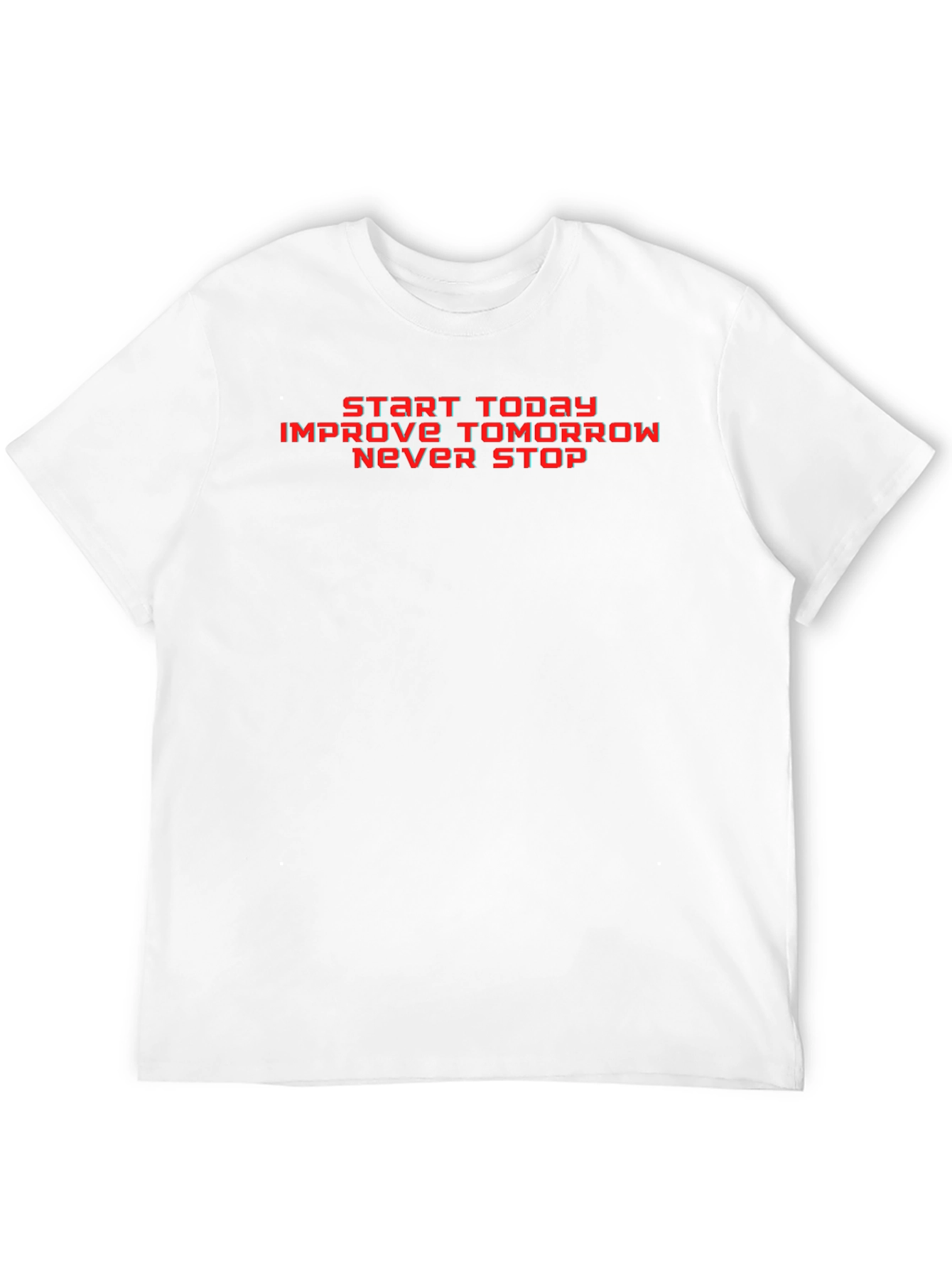 Motivational Black T-Shirt - Start Today