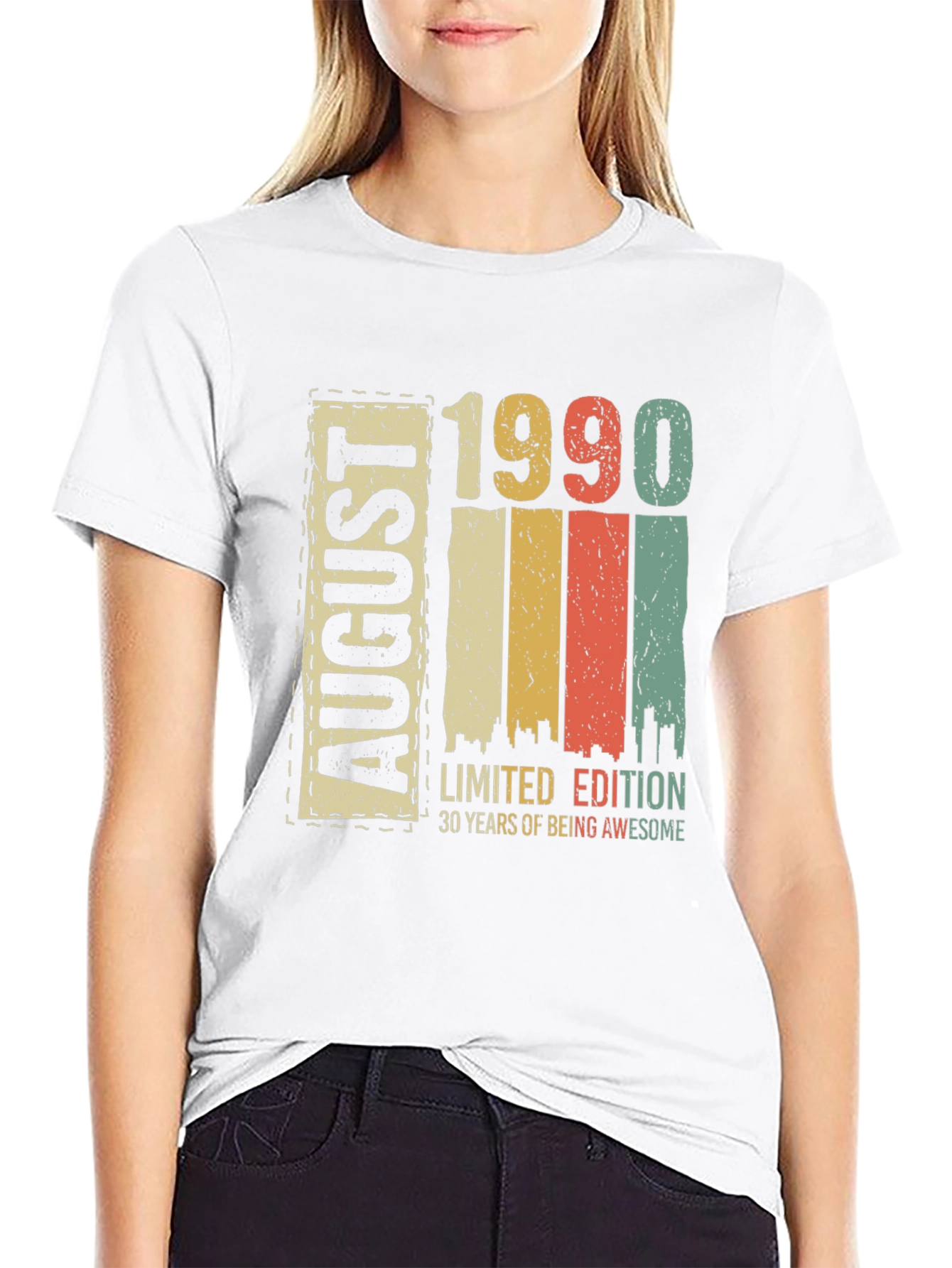 August 1990 Limited Edition 30th Birthday T-Shirt