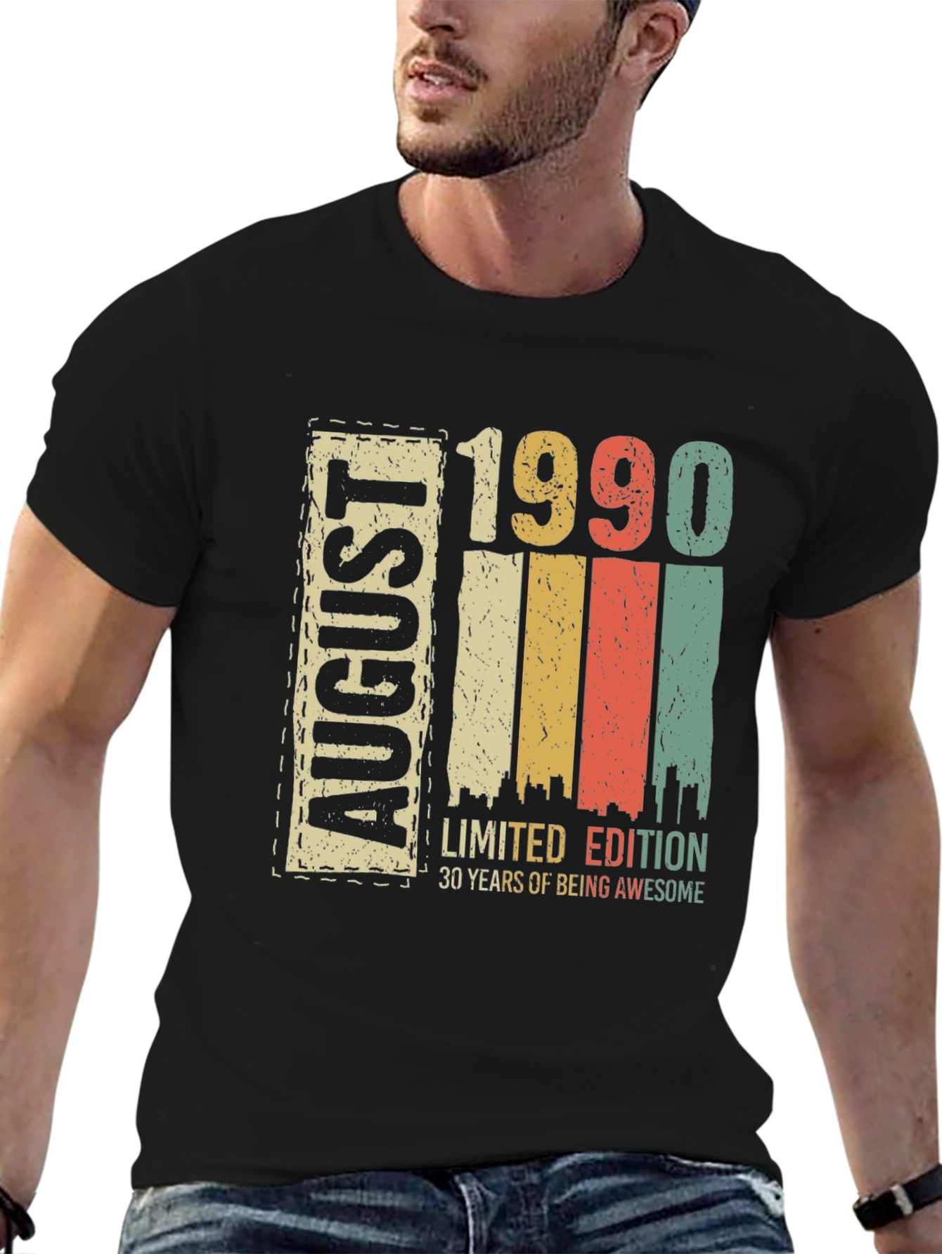 August 1990 Limited Edition 30th Birthday T-Shirt