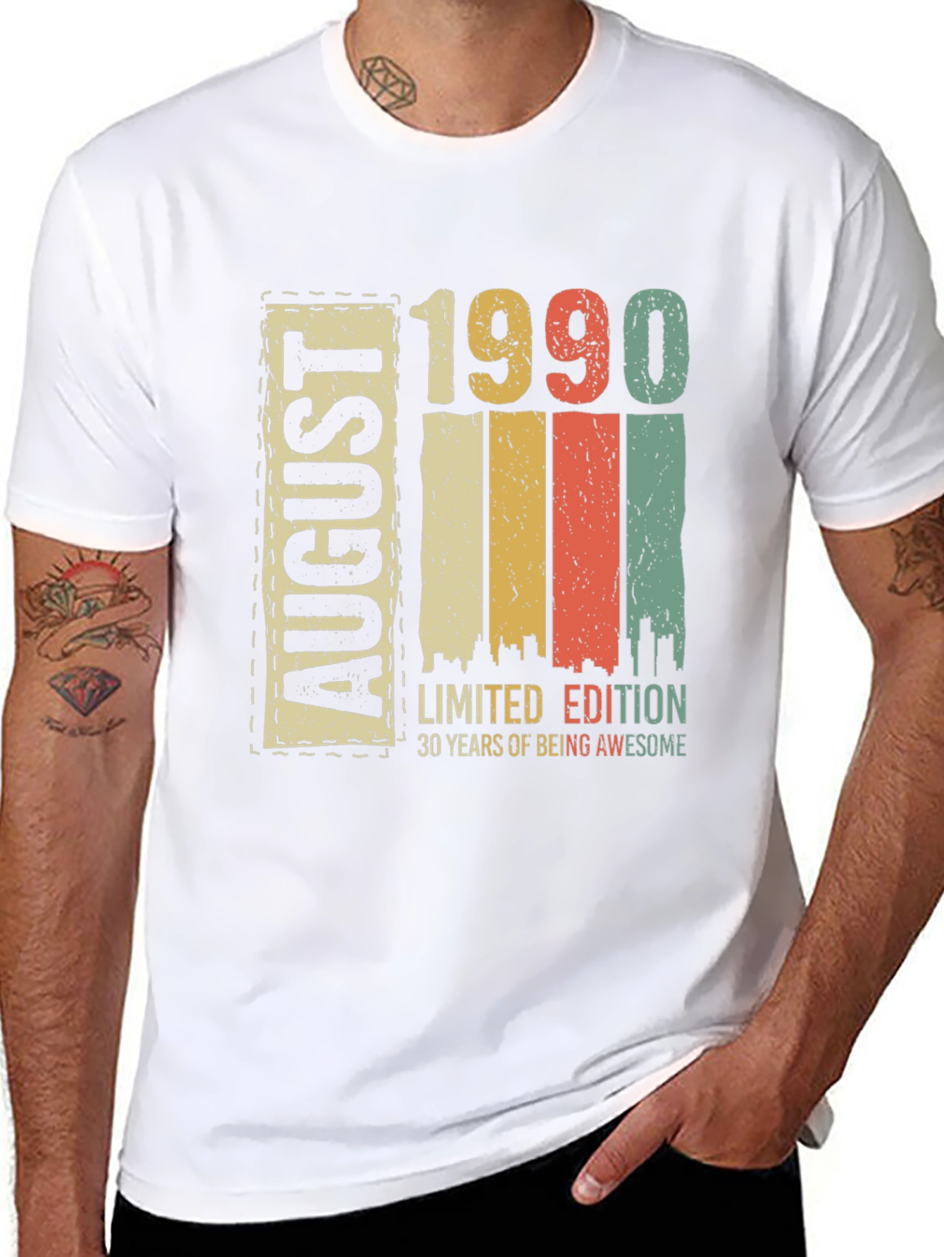 August 1990 Limited Edition 30th Birthday T-Shirt