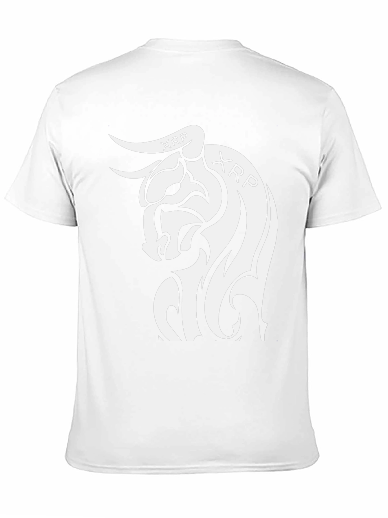 XRP Bull Logo Black T-Shirt