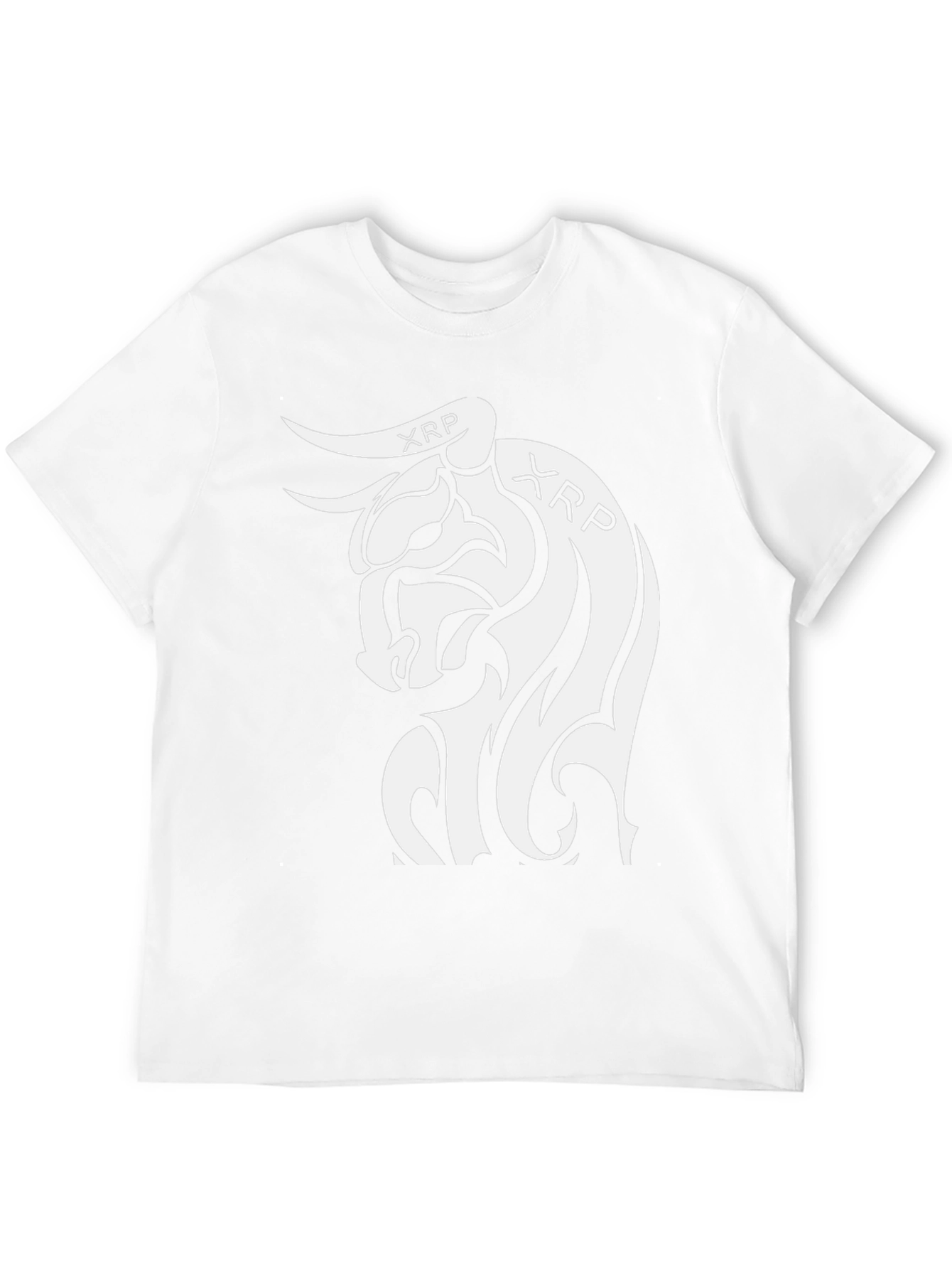 XRP Bull Logo Black T-Shirt