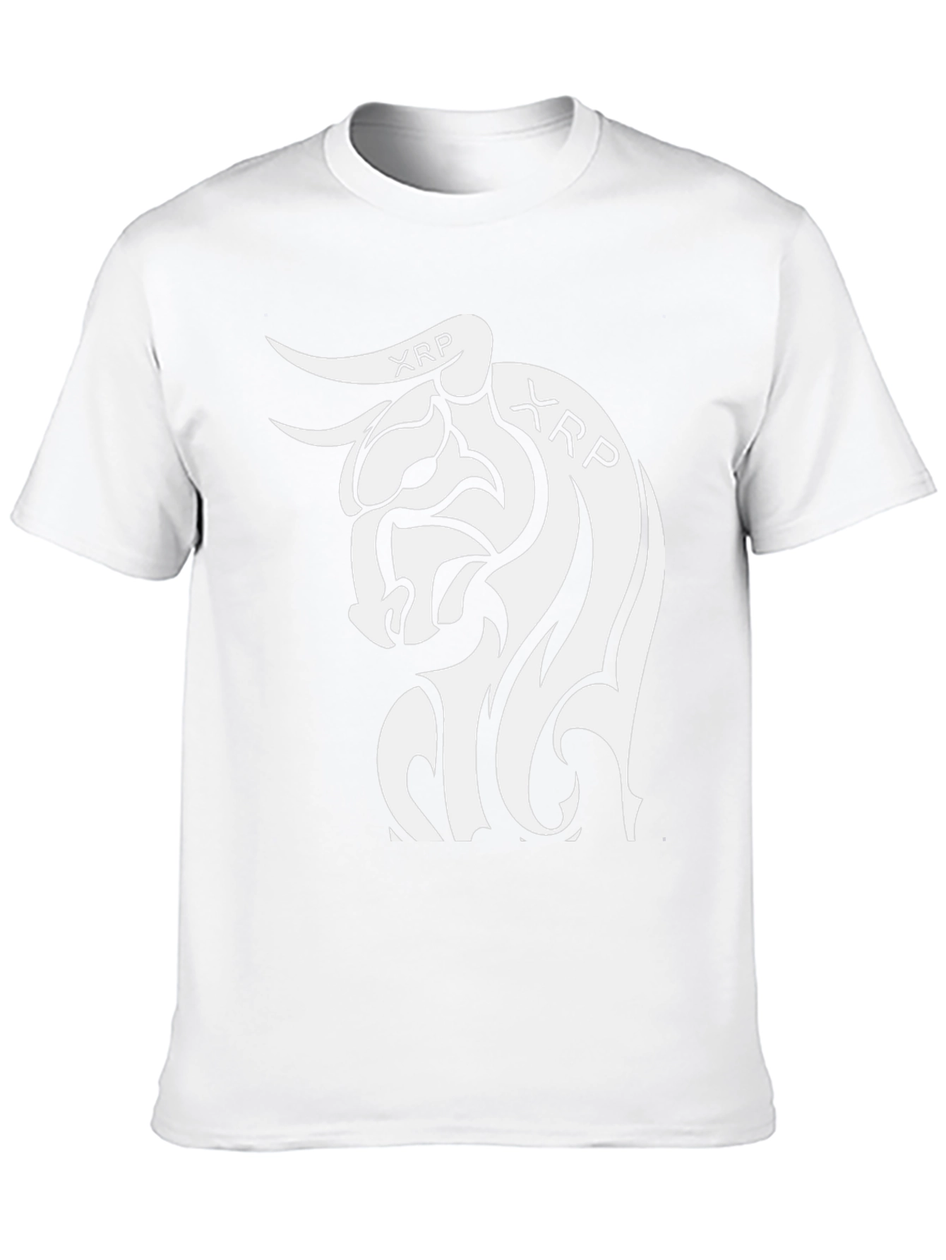 XRP Bull Logo Black T-Shirt