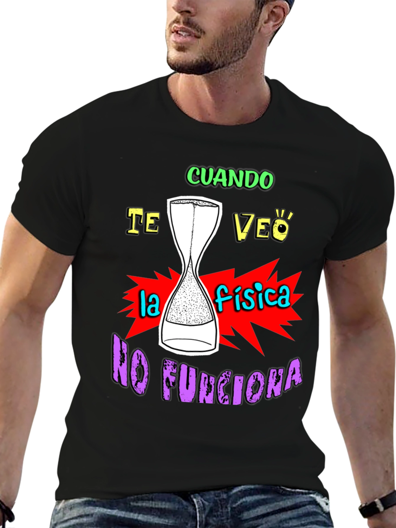 Funny Physics T-Shirt - Cuando Te Veo