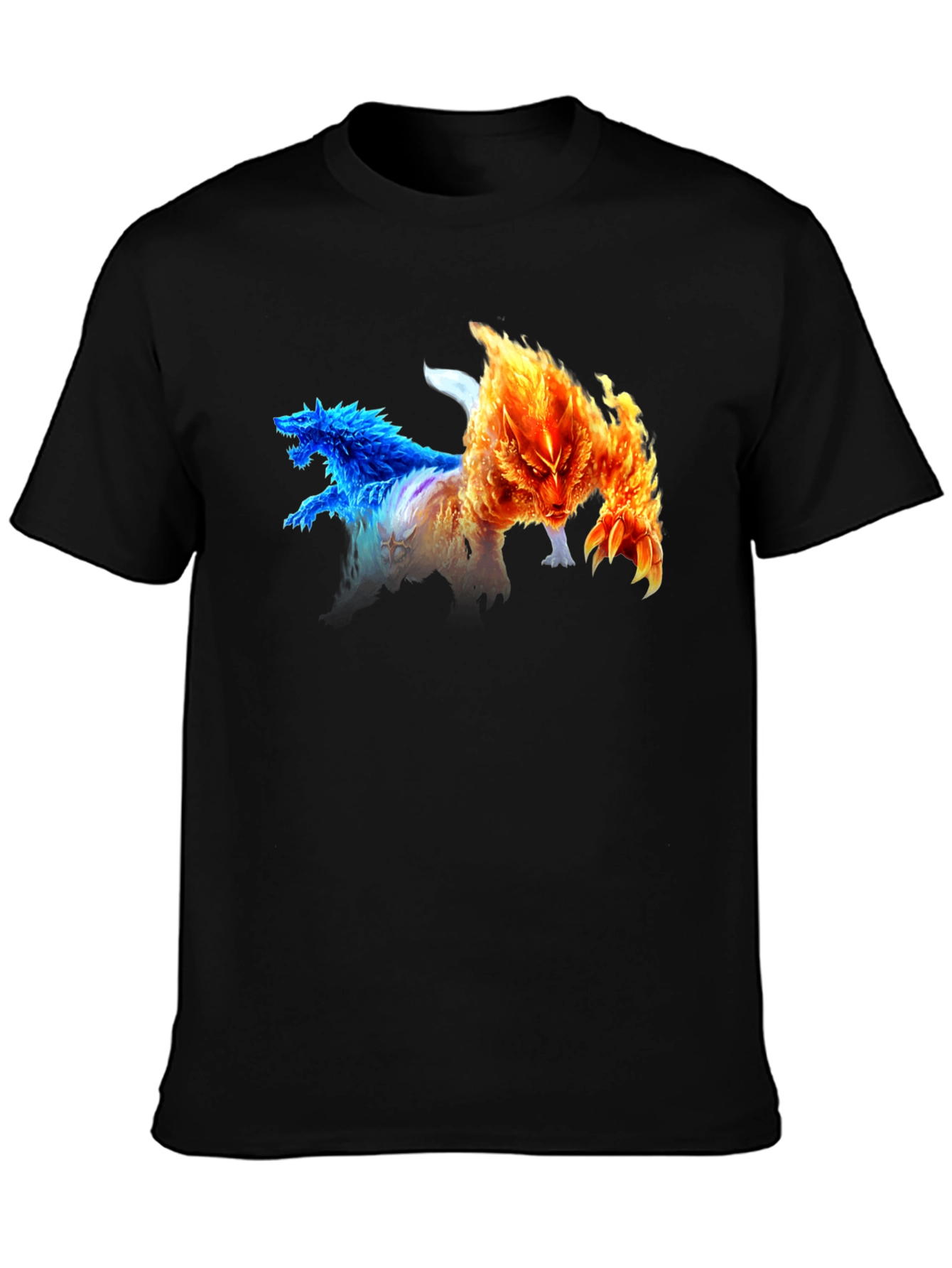 Elemental Wolves Graphic T-Shirt