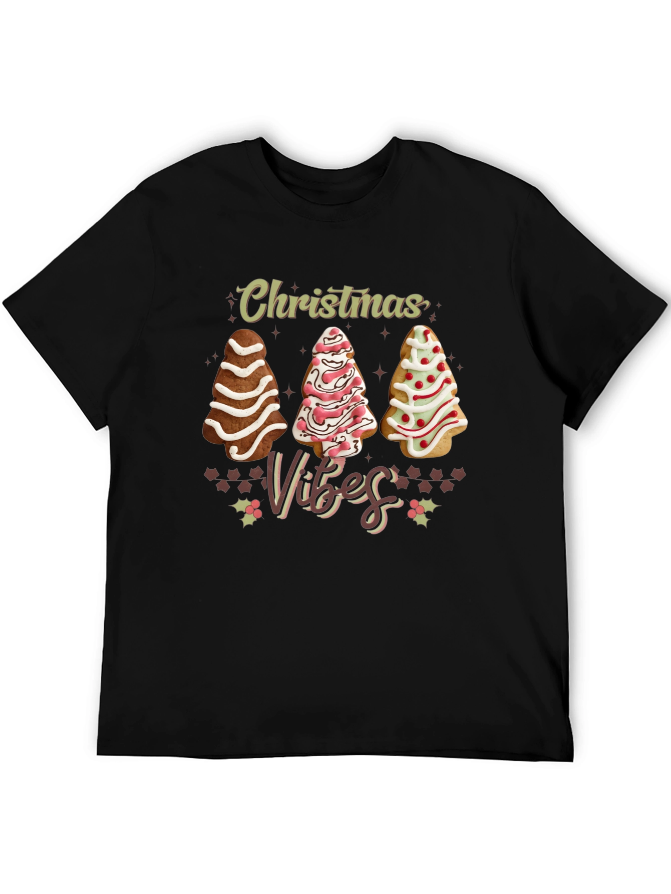 Christmas Vibes Holiday T-Shirt