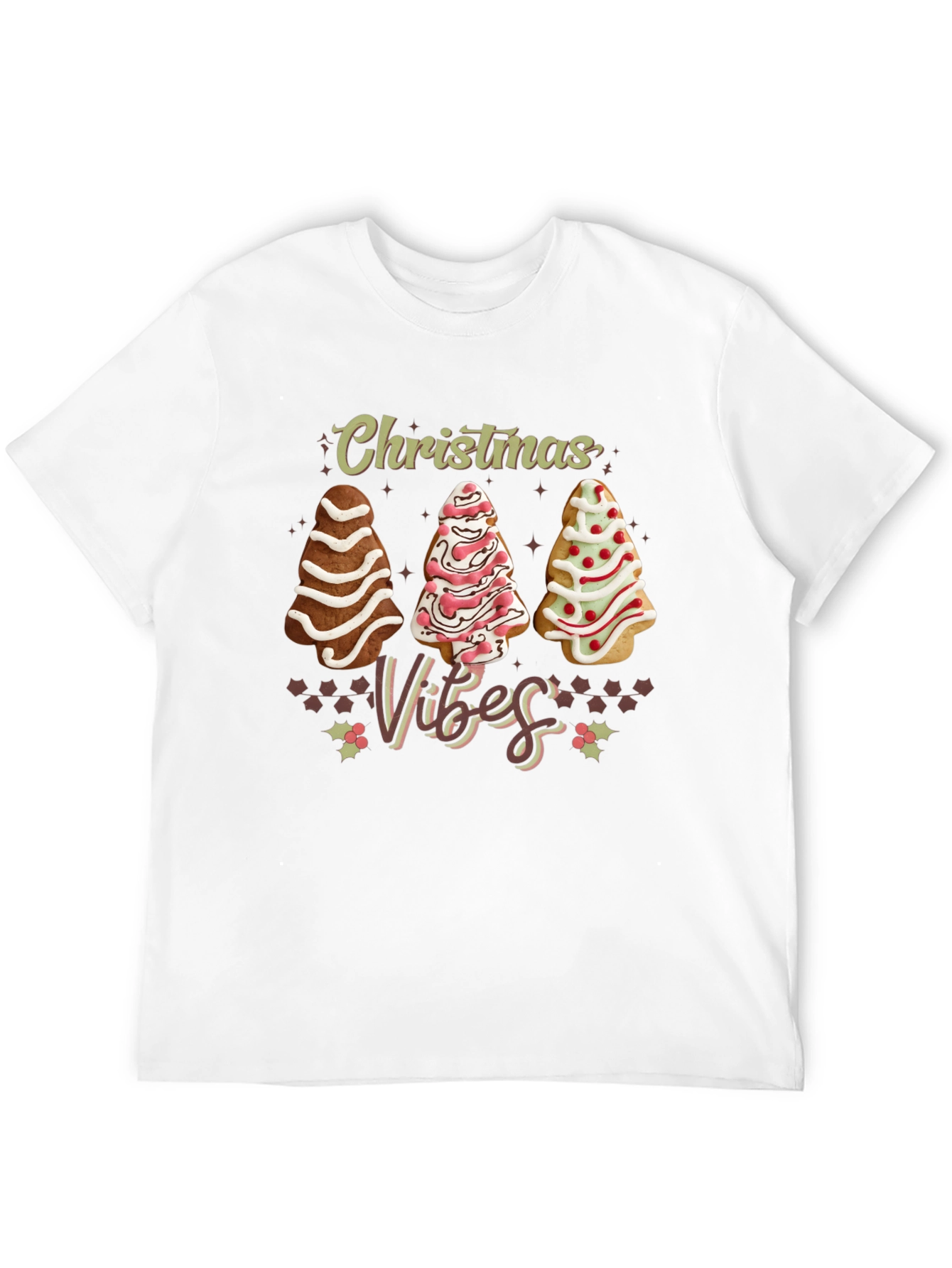 Christmas Vibes Holiday T-Shirt